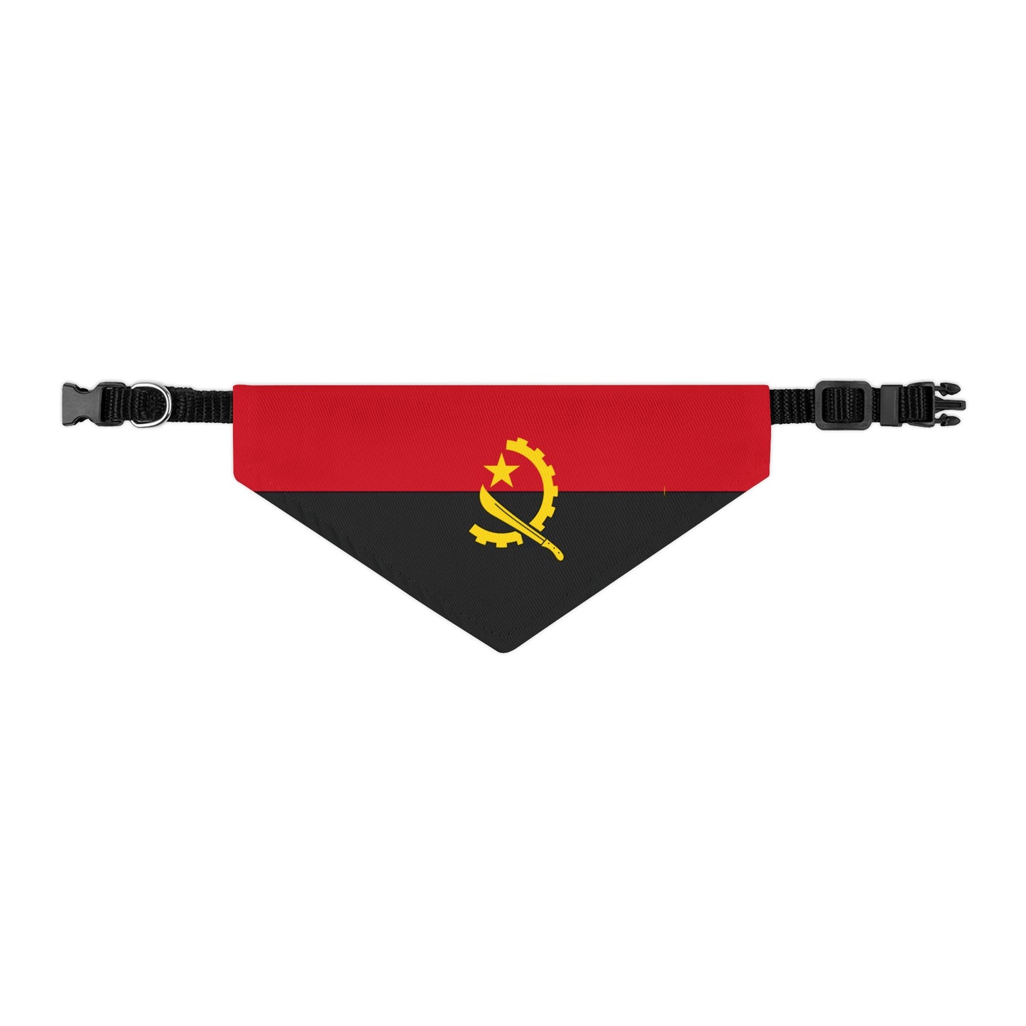 Angola Flag Pet Bandana Collar | Animal Cat Dog Collar Angolan