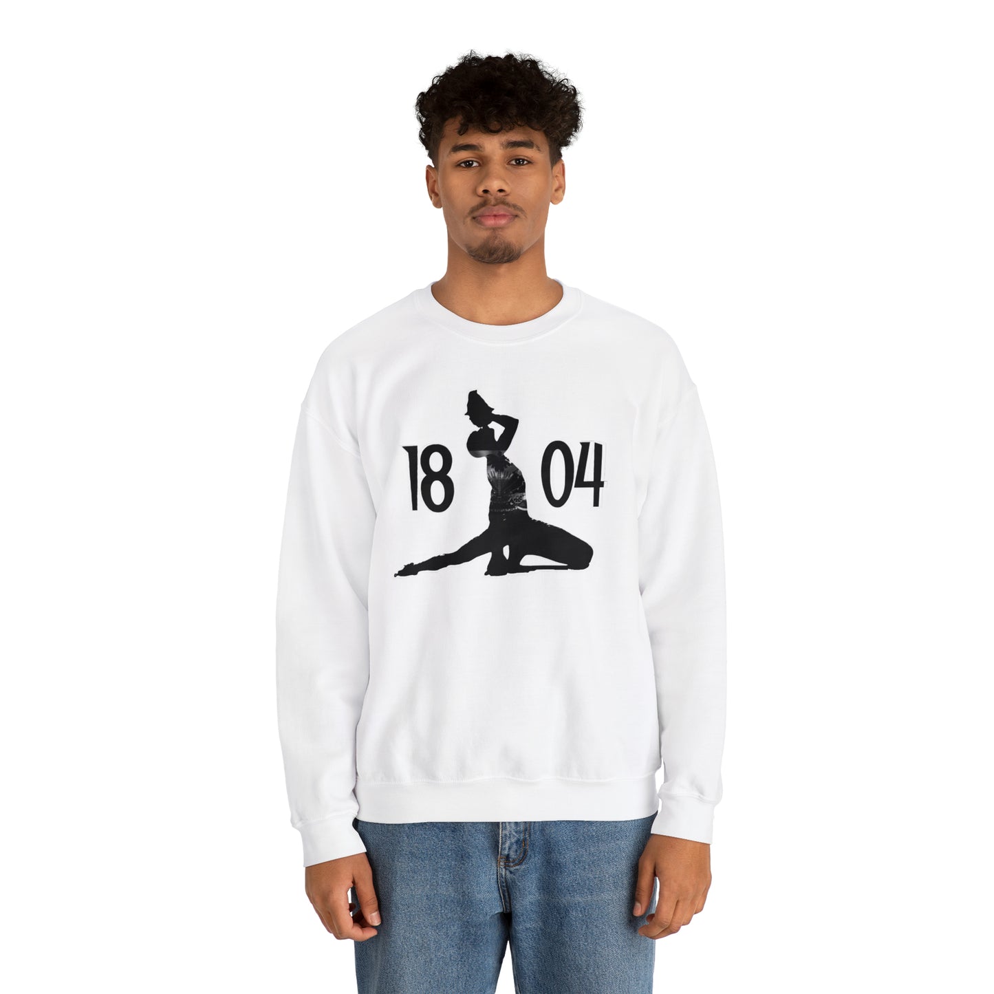 Black and White Neg Marron 1804 Haiti | Haitian Neg Mawon Unisex Sweatshirt