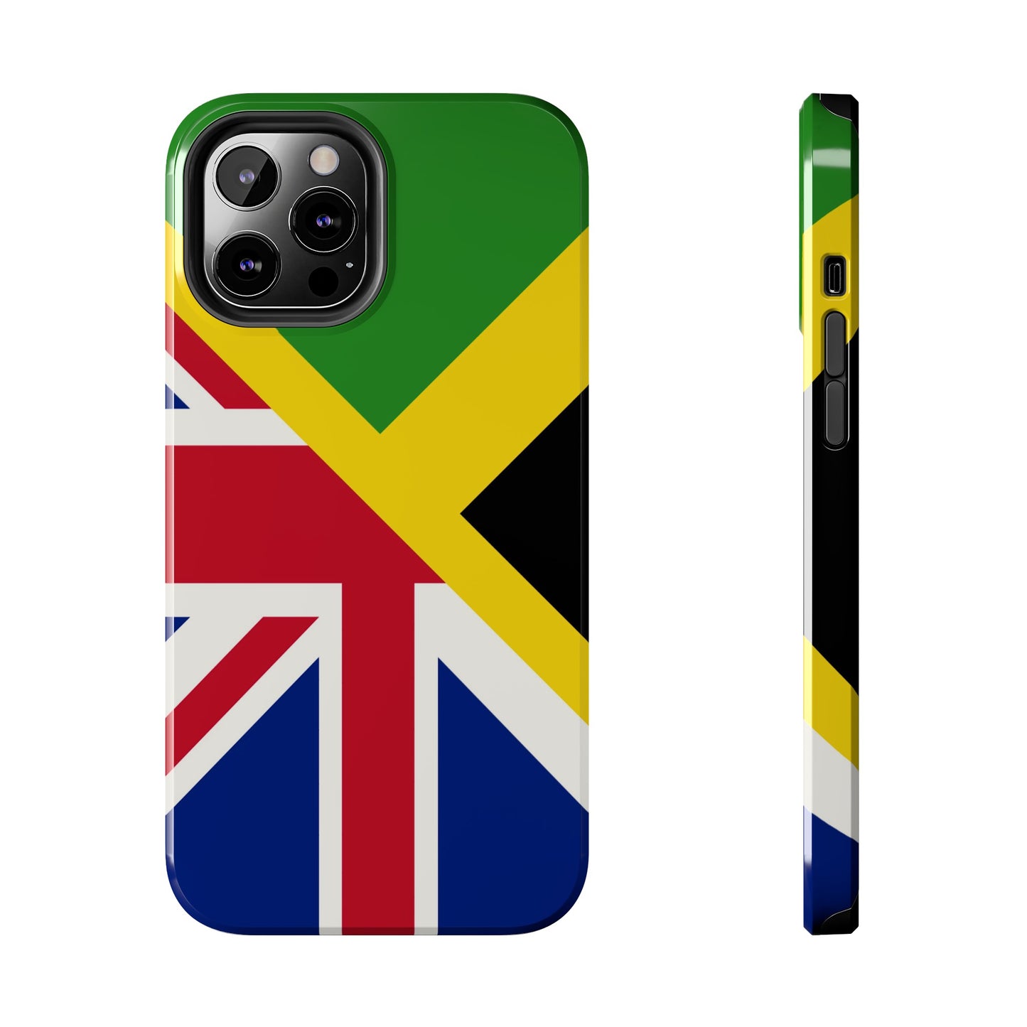 UK Jamaican Flag Union Jack Jamaica Tough Phone Cases