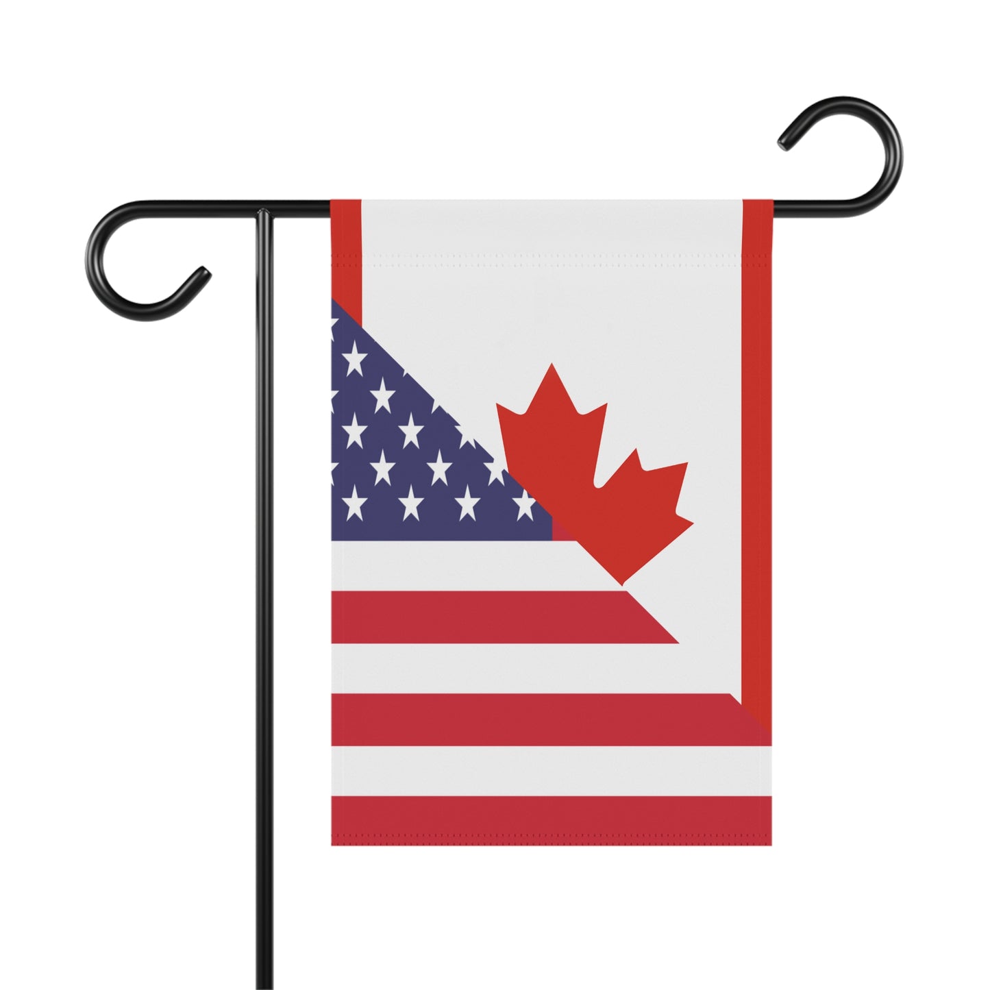 Canadian American Flag Canada USA Garden & House Banner