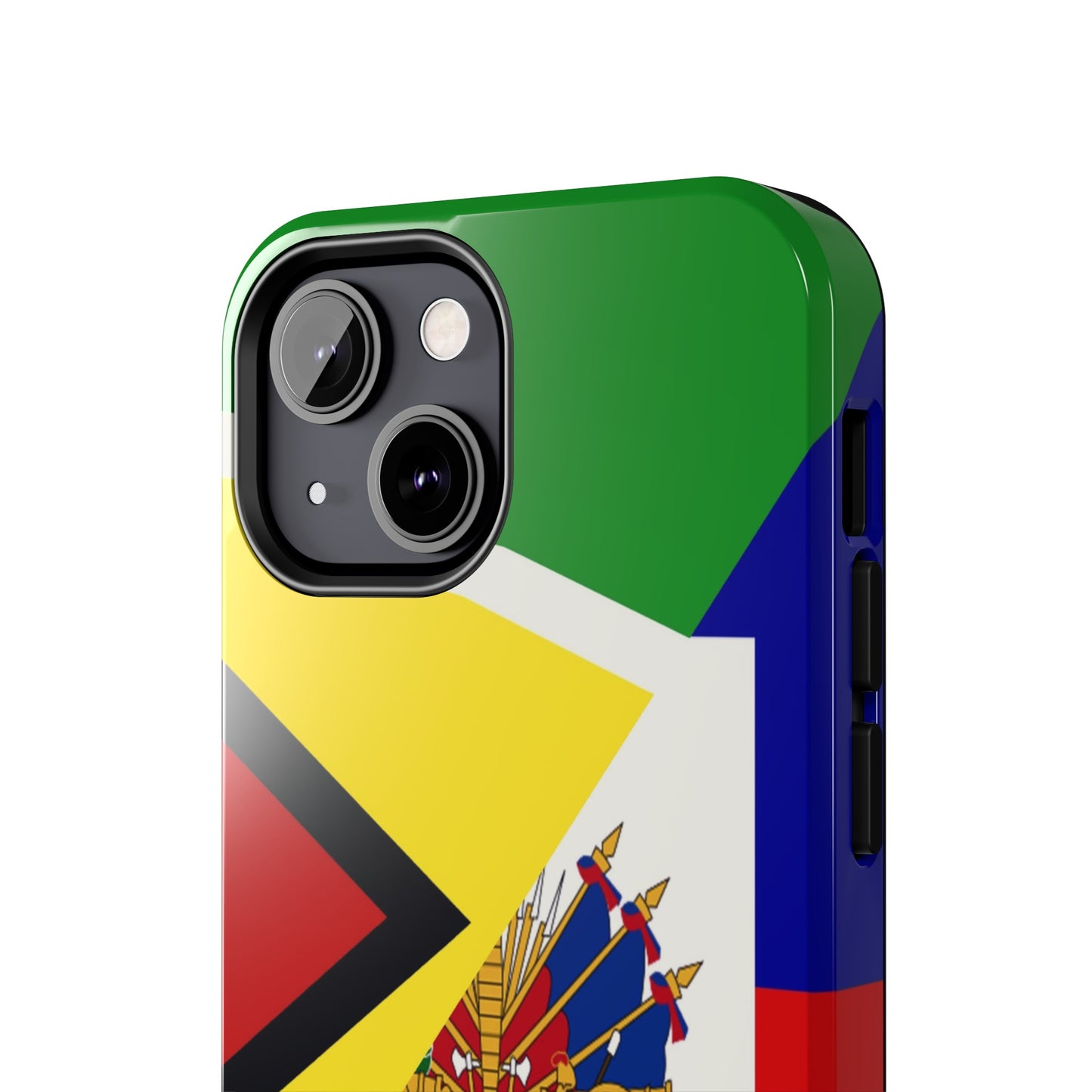 Haiti Guyana Flag Haitian Guyanese Tough Phone Cases