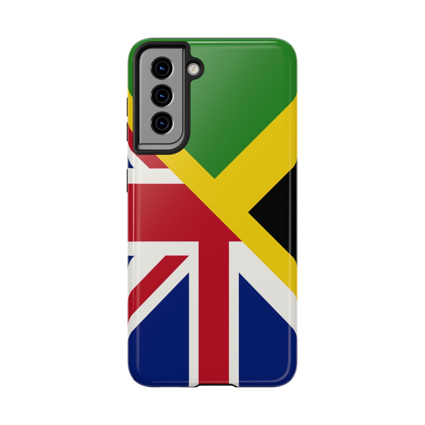 UK Jamaican Flag Union Jack Jamaica Tough Phone Cases