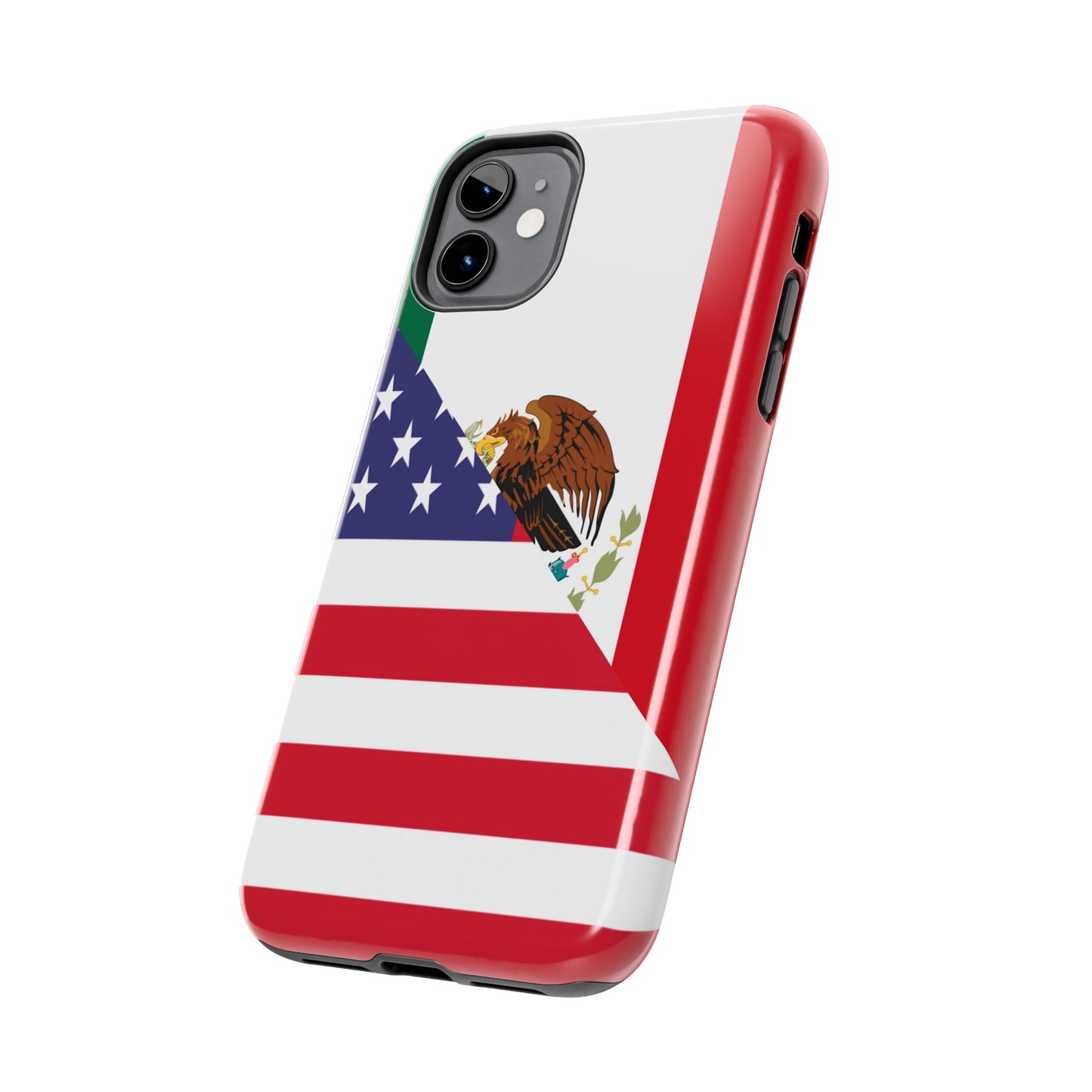 Mexican American Flag Mexico USA Tough Phone Cases