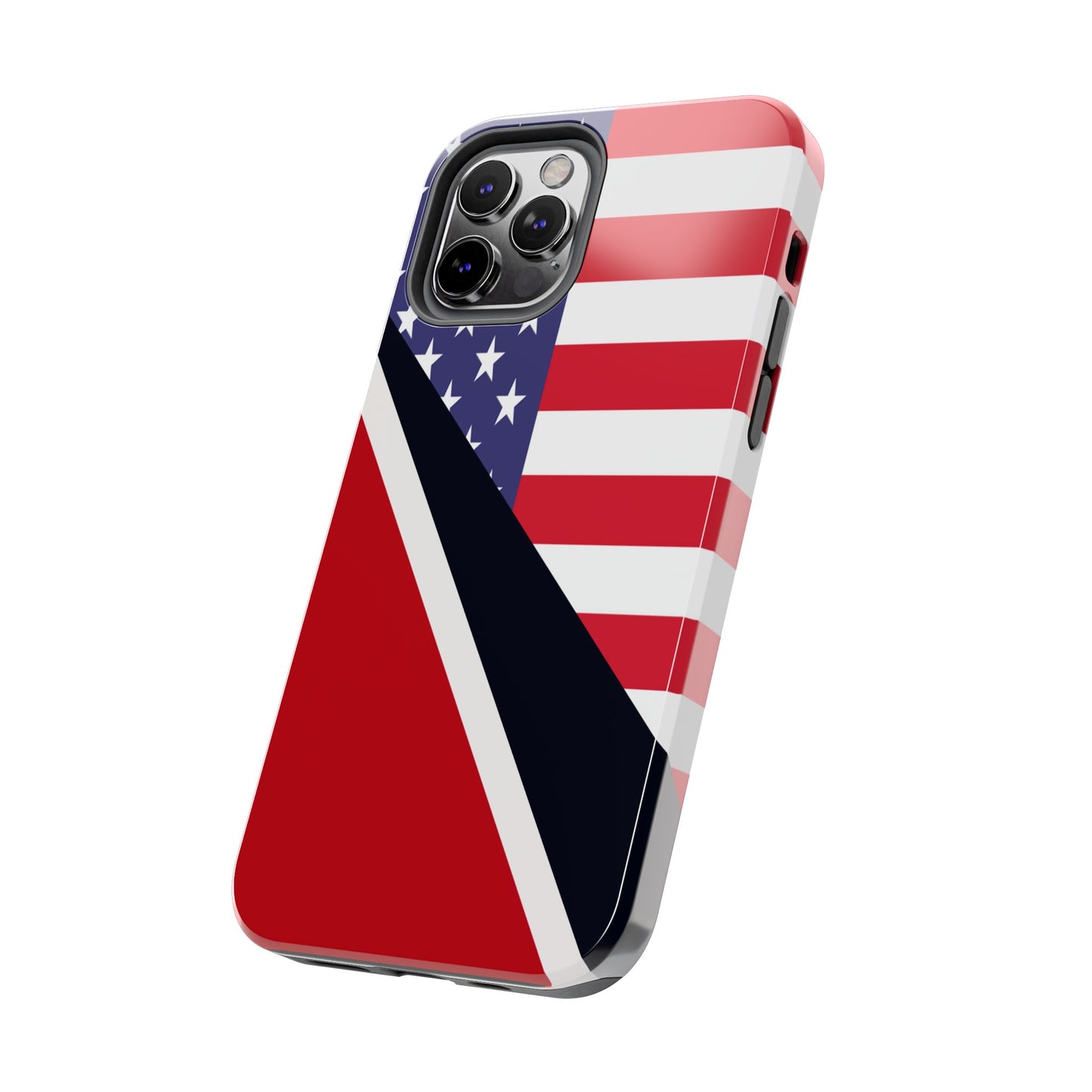 Trinidad American Flag Trini USA Tough Phone Cases