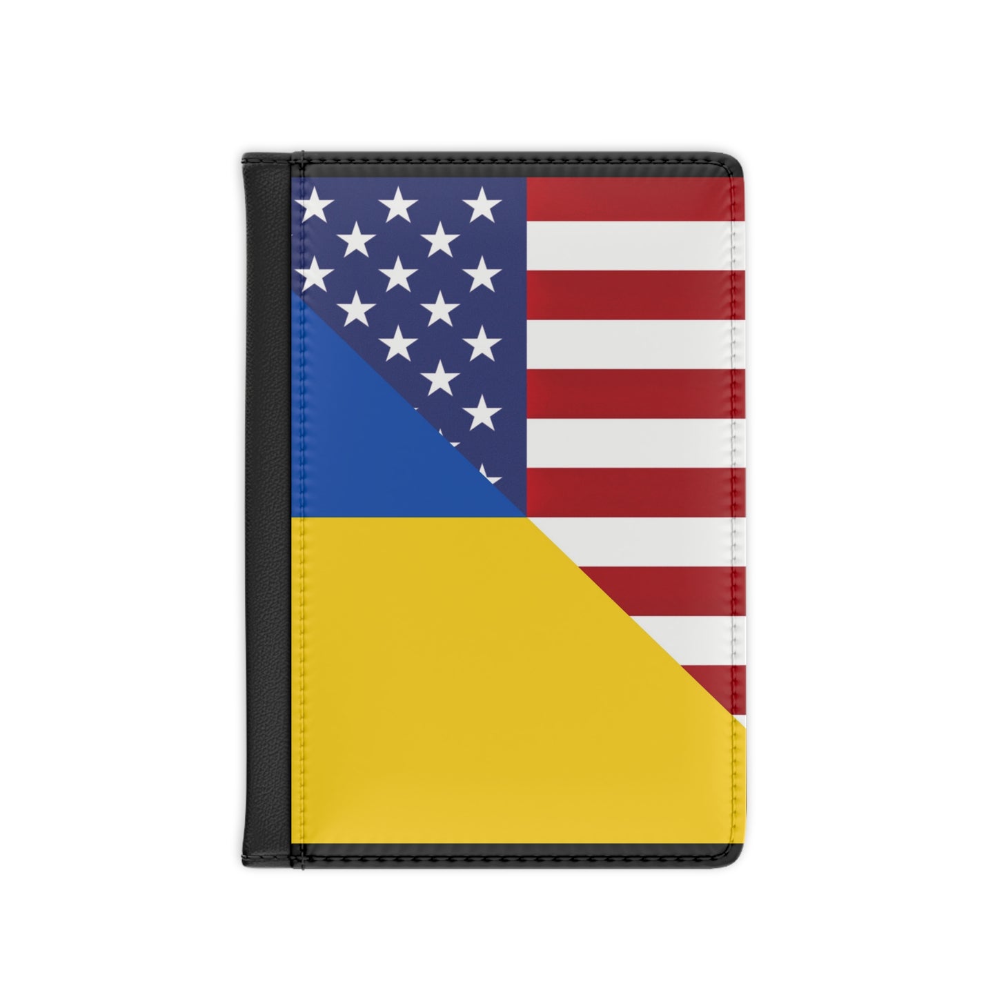 Ukrainian American Passport Cover | Ukraine USA Travel