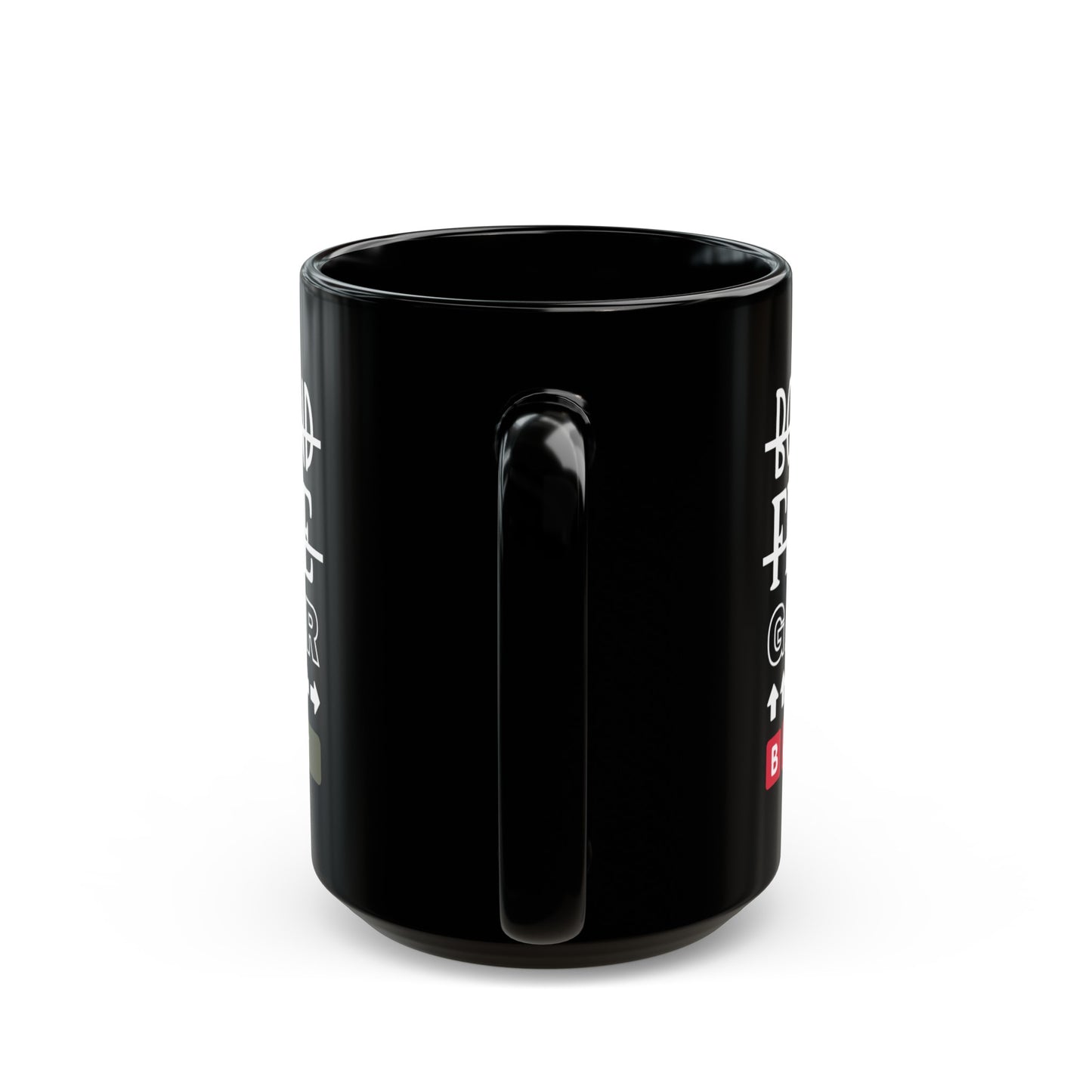 Boyfriend Fiance Gamer Black Mug (11oz, 15oz)