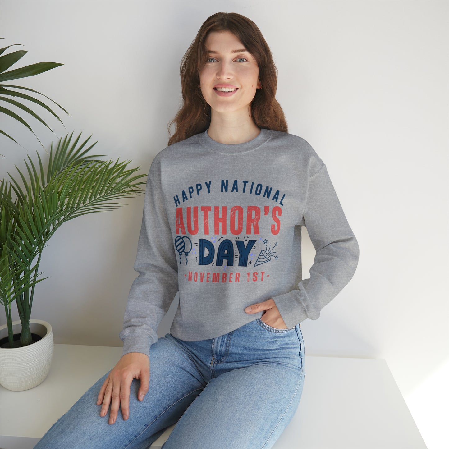 National Authors Day November 1st Occupation Unisex Sweatshirt