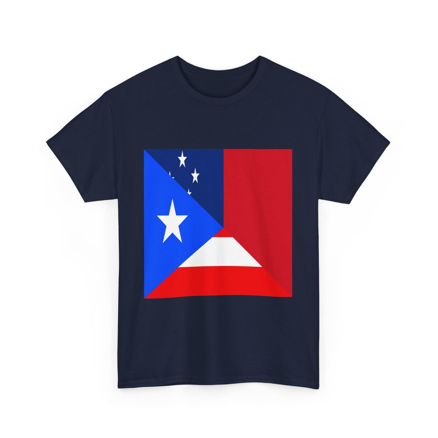 Puerto Rican Samoan Flag Tee Shirt | Unisex Puerto Rico Samoa USA Tshirt