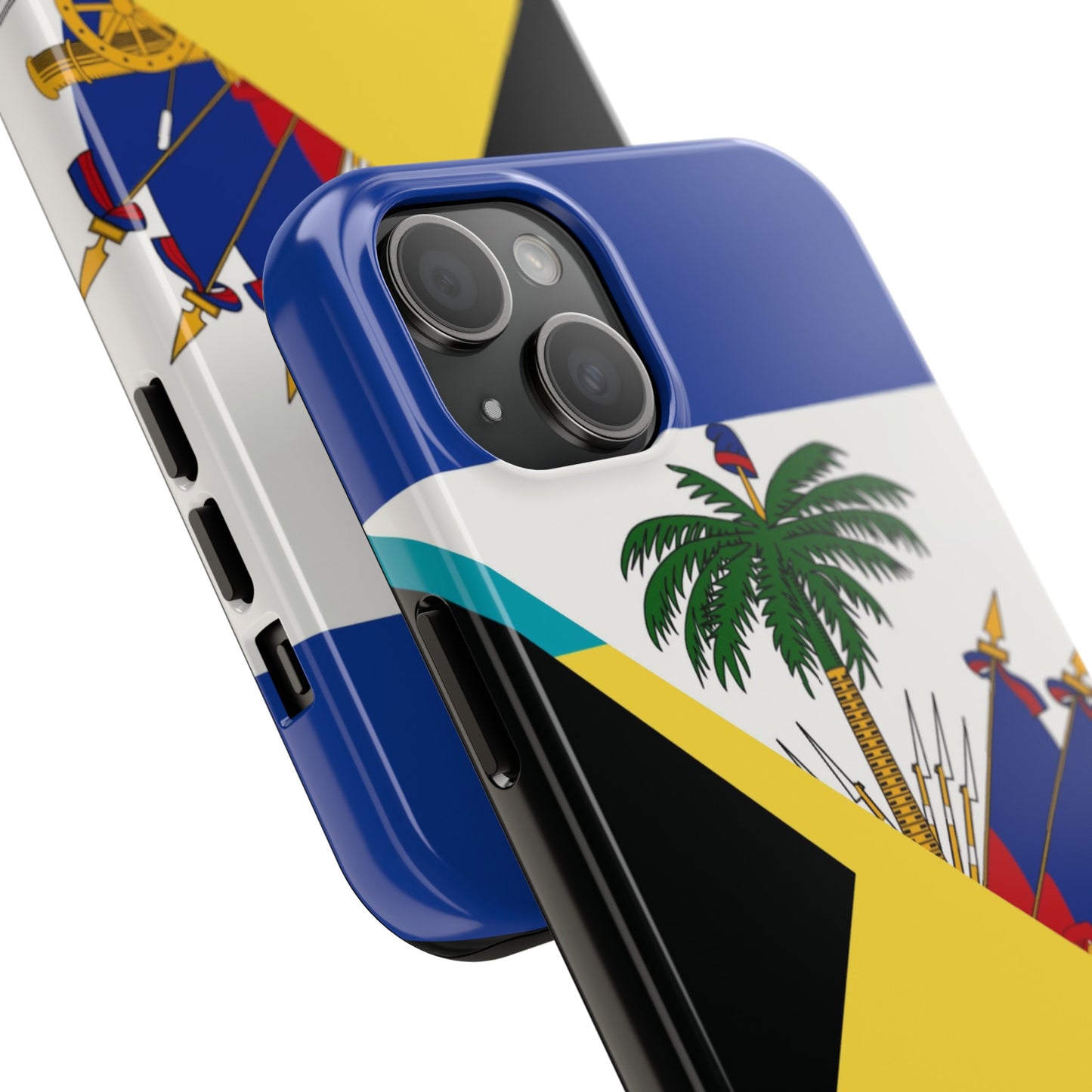 Bahamas Haiti Flag Bahamian Haitian Tough Phone Cases