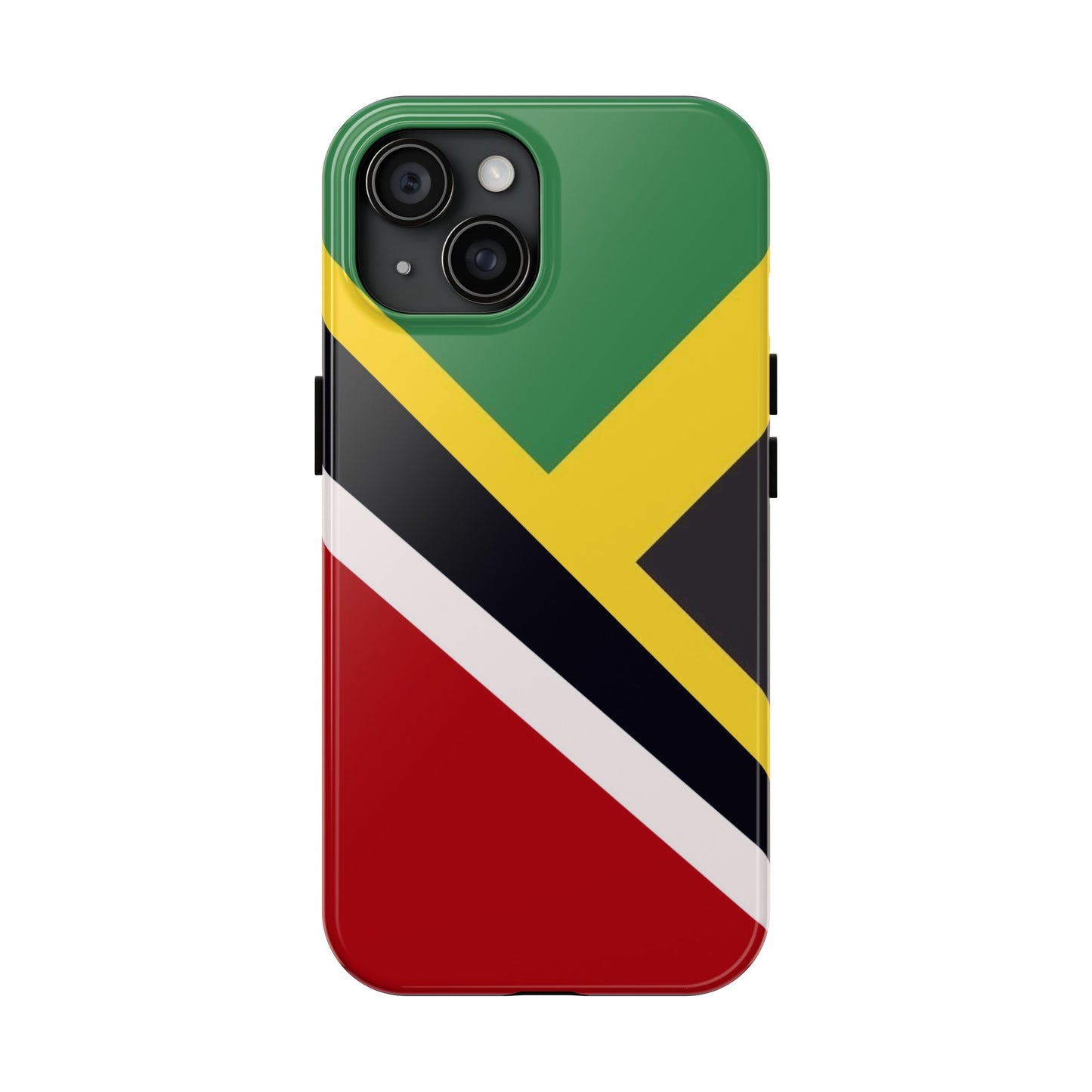 Jamaica Trinidad Flag Jamaican Trini Tough Phone Cases