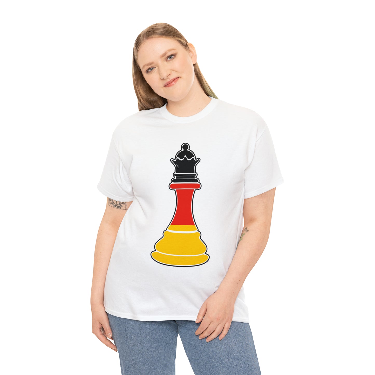 German Queen Flag Chess Piece Germany T-Shirt | Unisex Tee Shirt