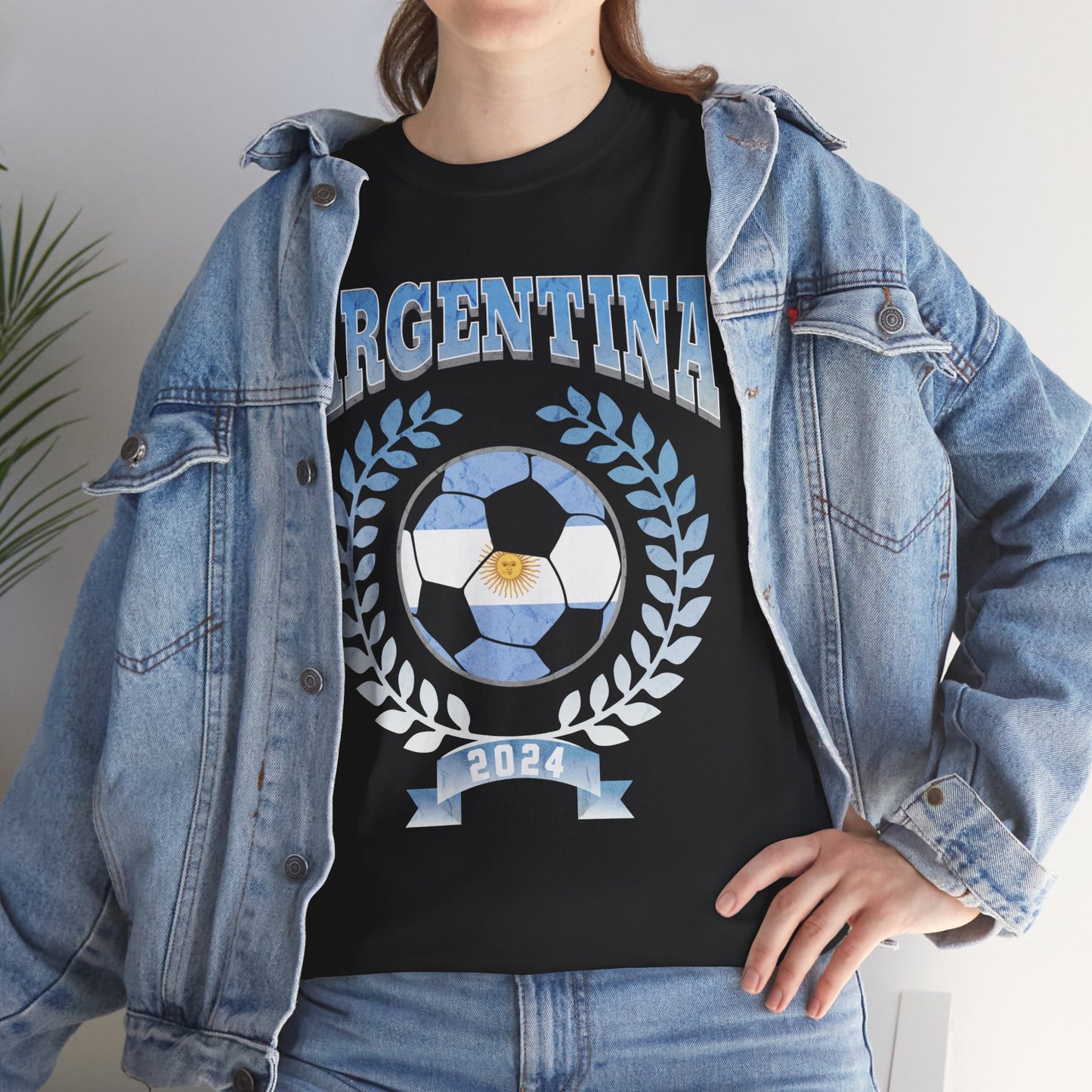 Argentina 2024 Soccer Football Championship Games Argentinian Team T-Shirt | Unisex Tee Shirt