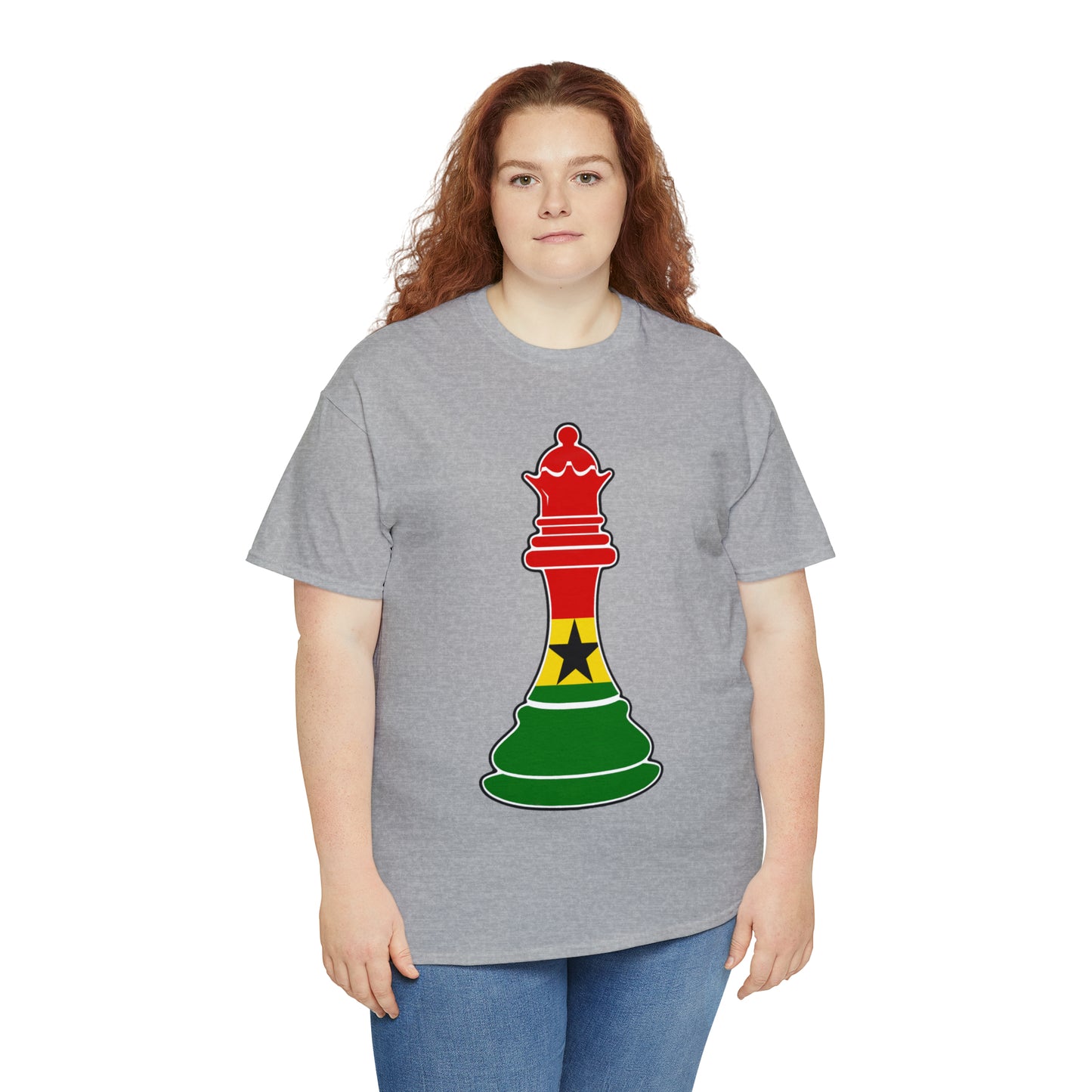 Ghanian Queen Flag Chess Piece Ghana T-Shirt | Unisex Tee Shirt