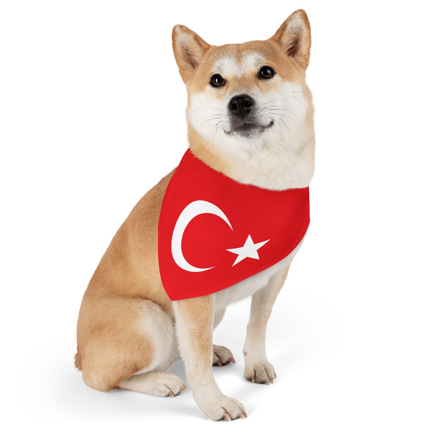 Turkey Pet Bandana Collar | Turkish Flag Dog Cat Animal