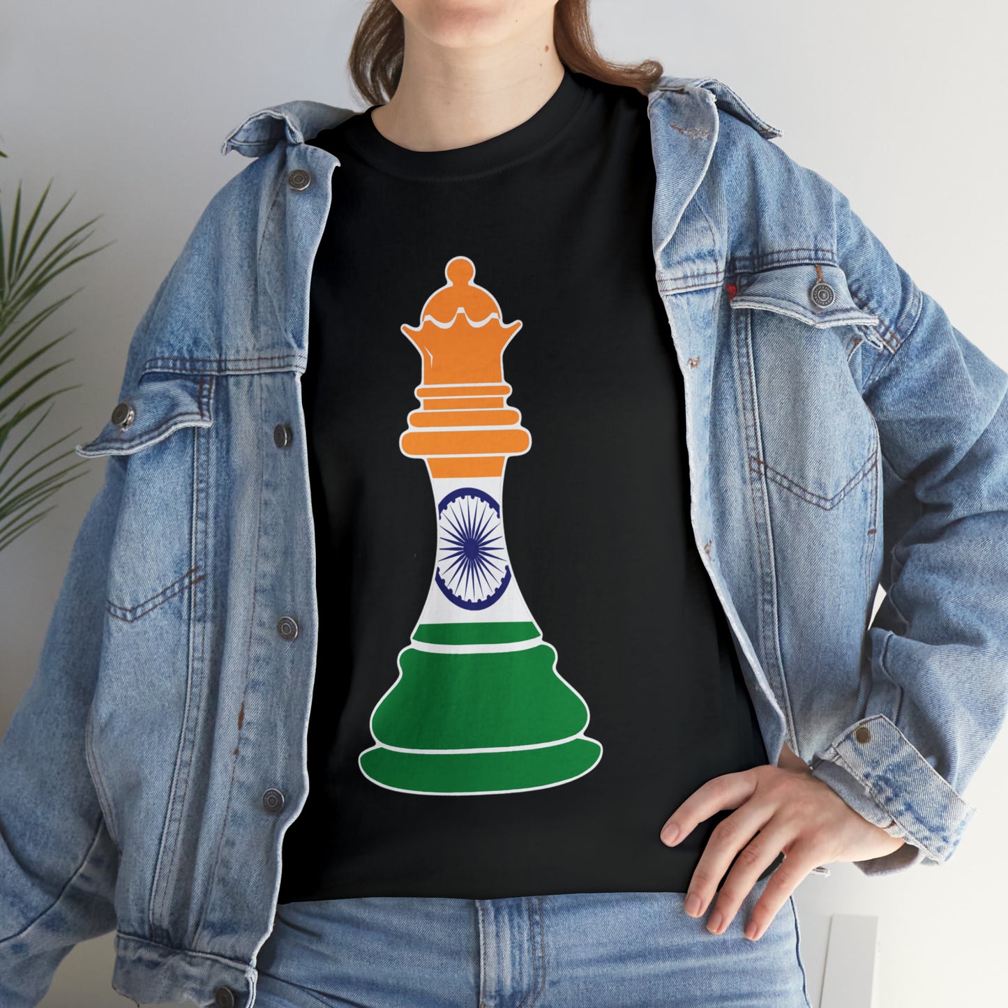 Indian Queen Flag Chess Piece India T-Shirt | Unisex Tee Shirt