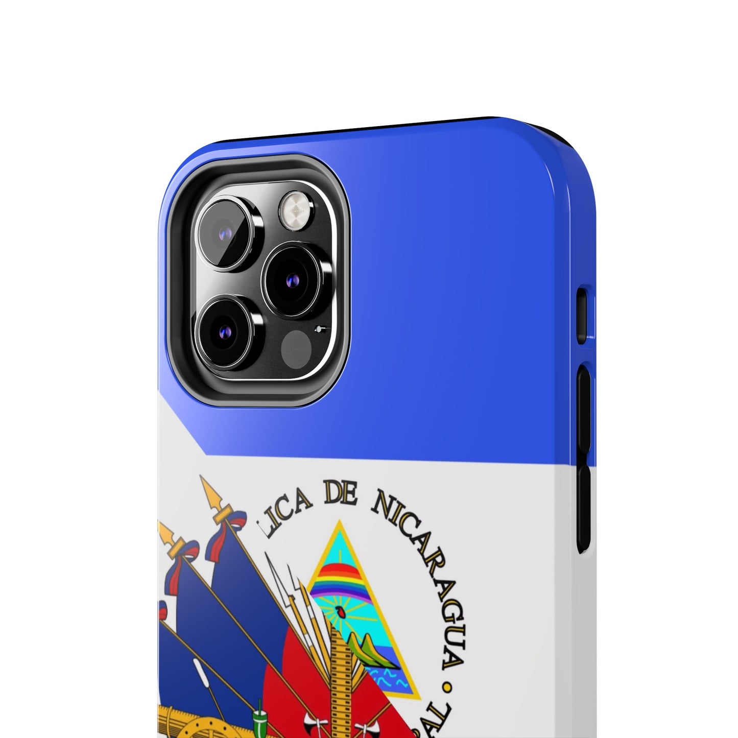 Haiti Nicaragua Flag Haitian Nicaraguan Tough Phone Cases