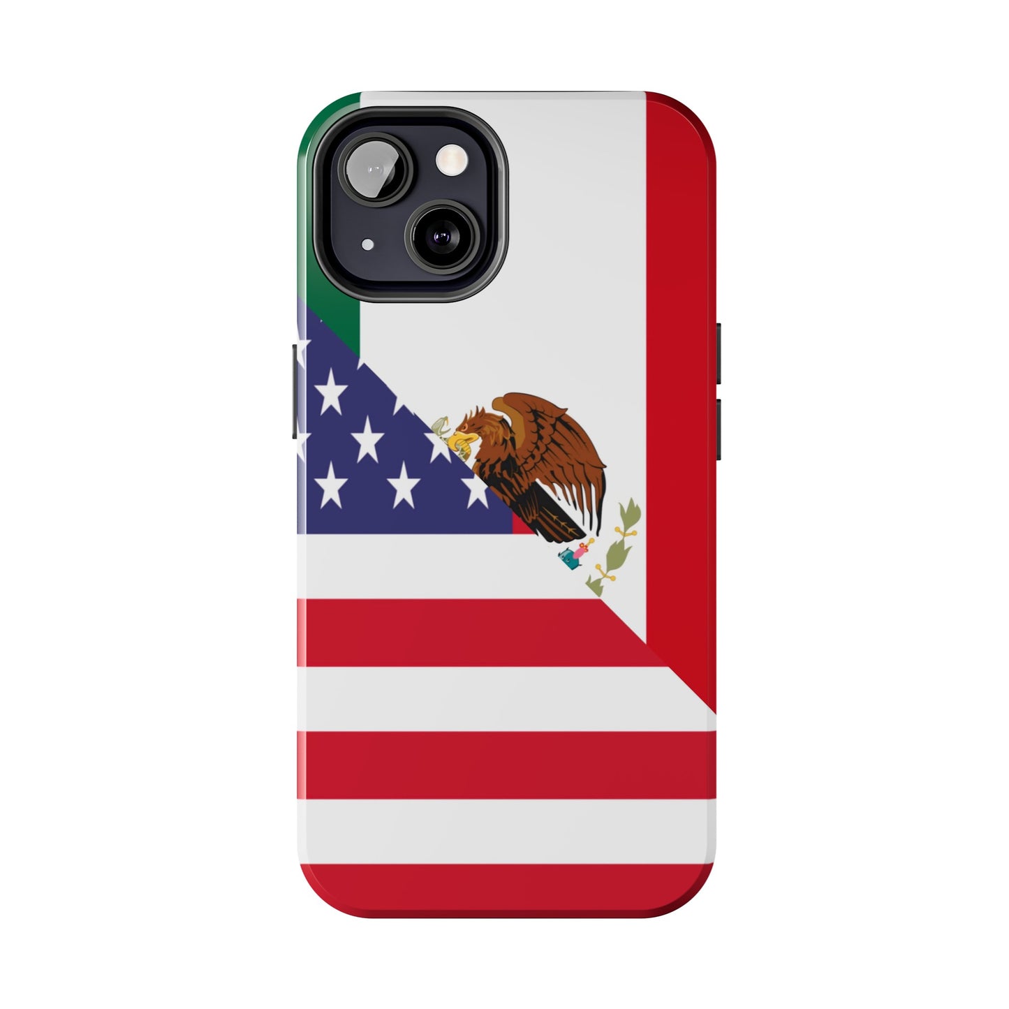 Mexican American Flag Mexico USA Tough Phone Cases