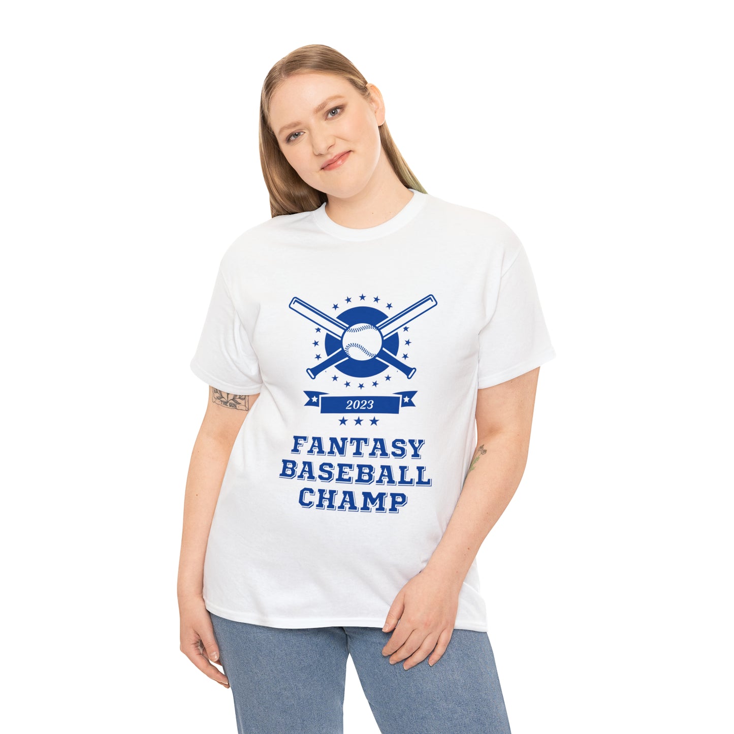 Fantasy Baseball 2023 Champion Fantasy League Champ T-Shirt | Unisex Tee Shirt