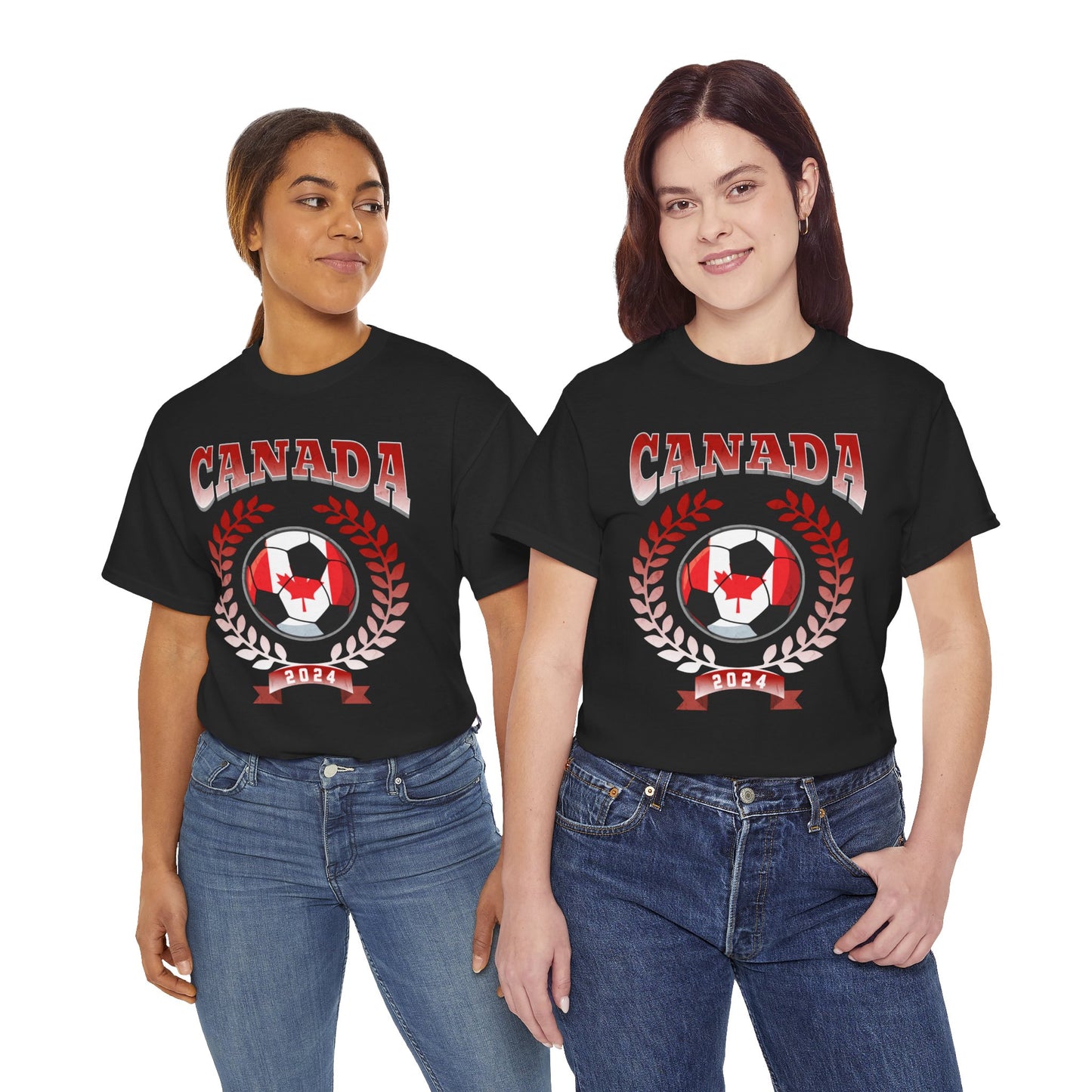 Canada 2024 Soccer Football Championship Games Canadian Team T-Shirt | Unisex Tee Shirt