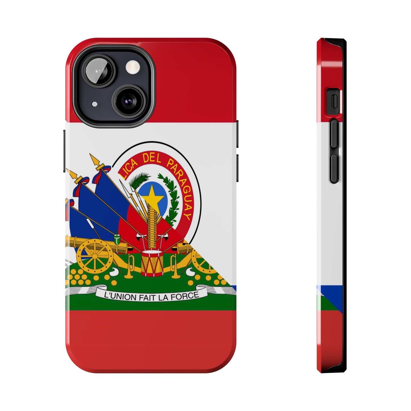 Haitian Paraguayan Flag | Haiti Paraguay Tough Phone Cases