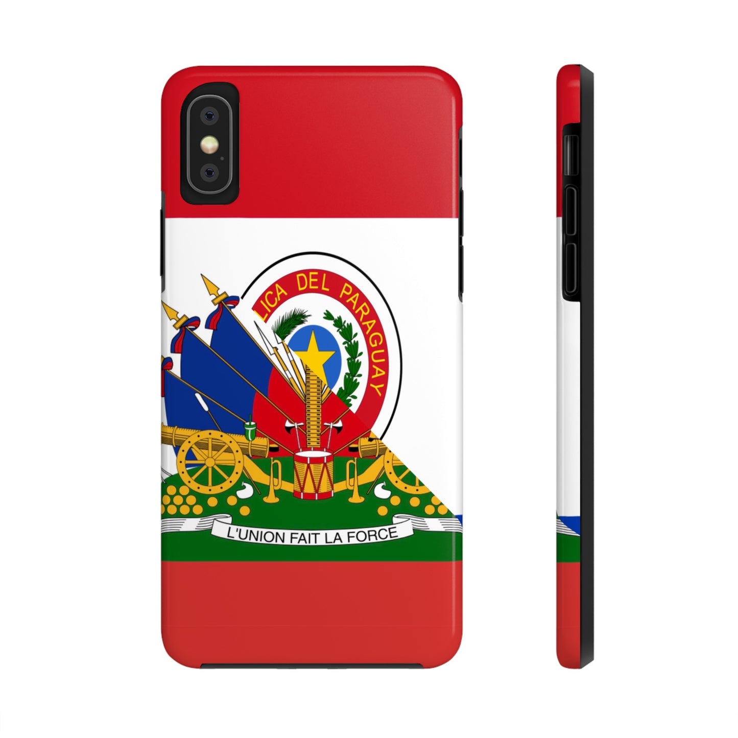 Haitian Paraguayan Flag | Haiti Paraguay Tough Phone Cases