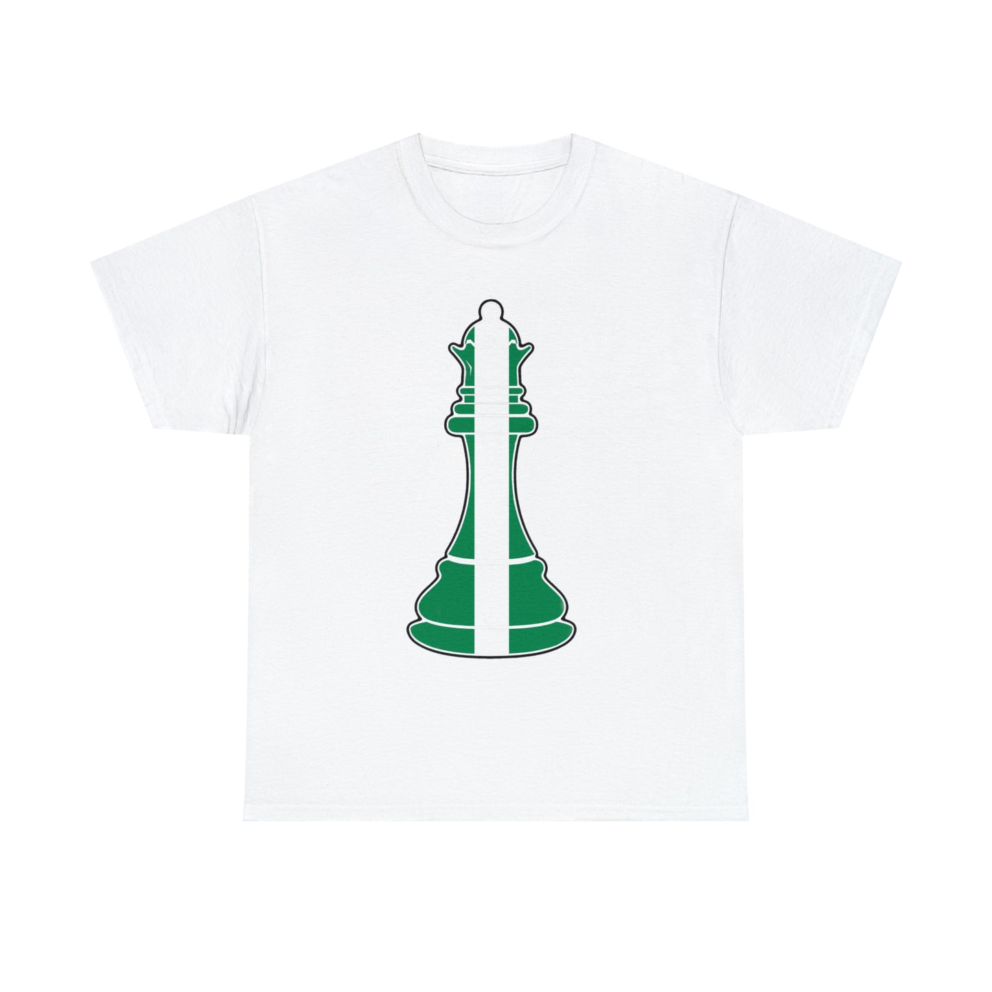 Nigerian Queen Flag Chess Piece Nigeria T-Shirt | Unisex Tee Shirt