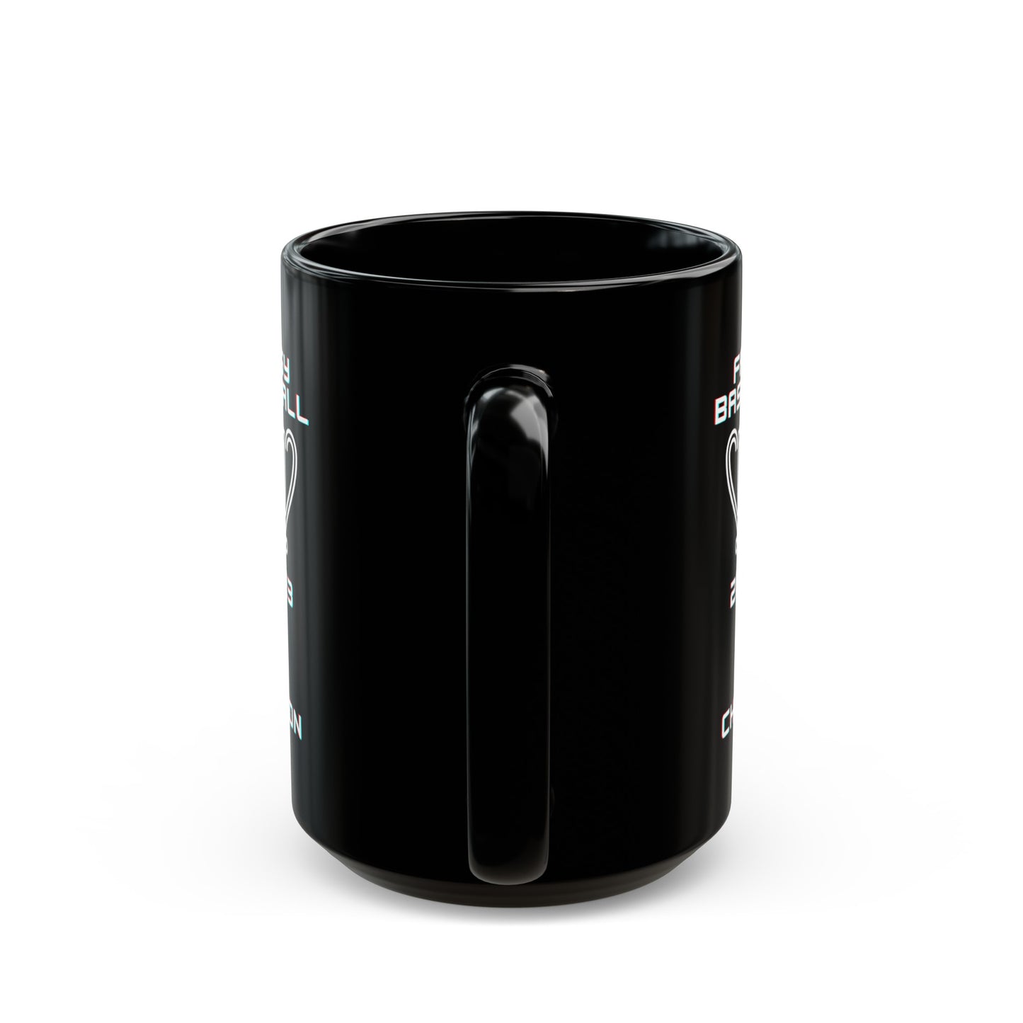 2023 Fantasy Basketball Champion Fantasy Champ Black Mug (11oz, 15oz)