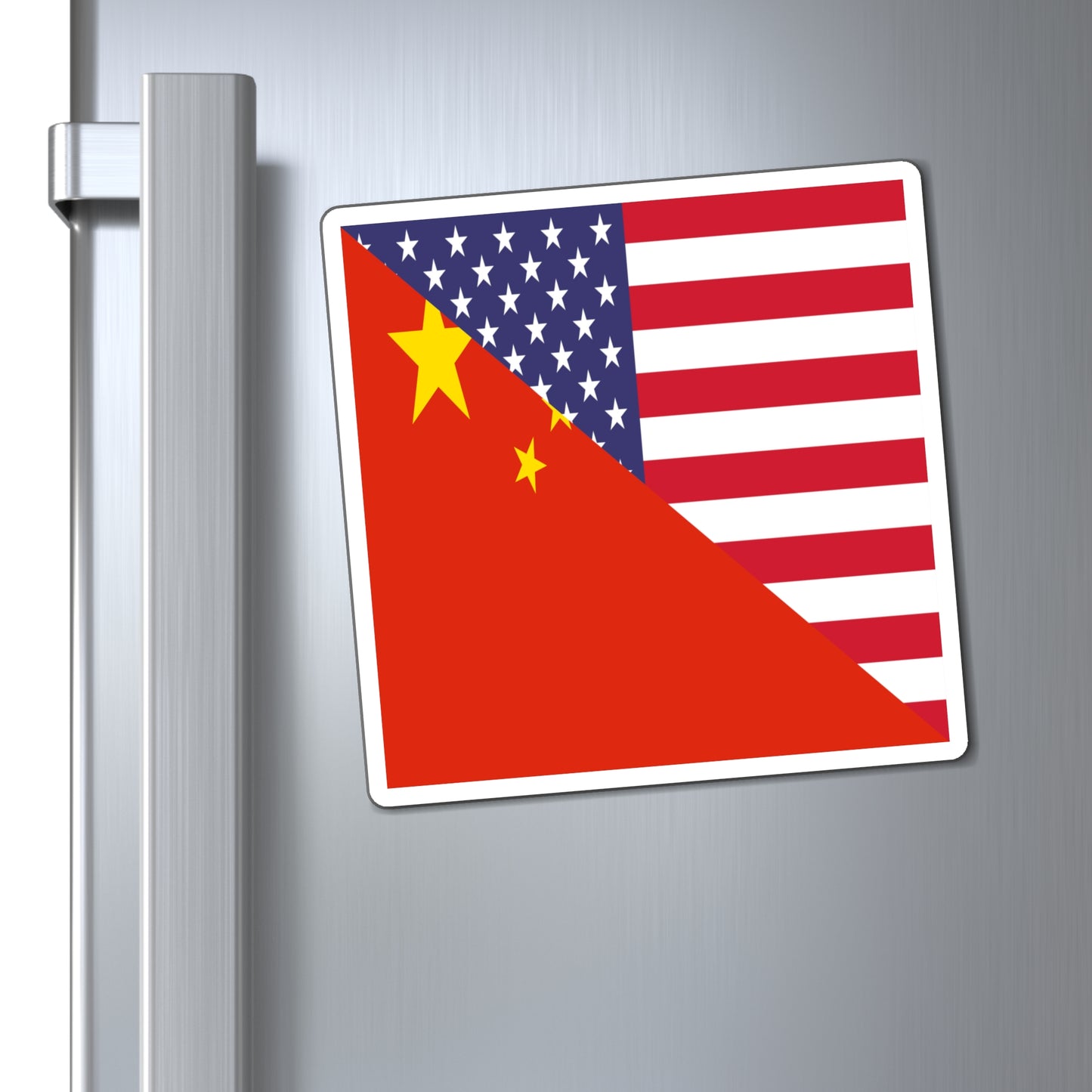 Chinese American Flag China USA Magnet