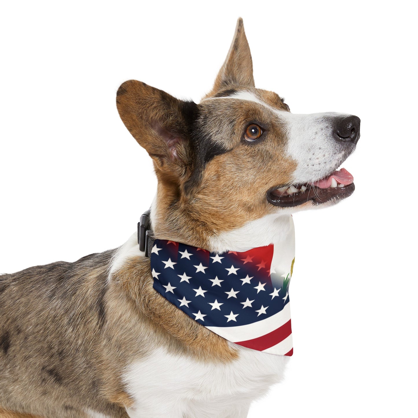 Peru America Flag Pet Bandana Collar | USA Peruvian Dog Cat Animal