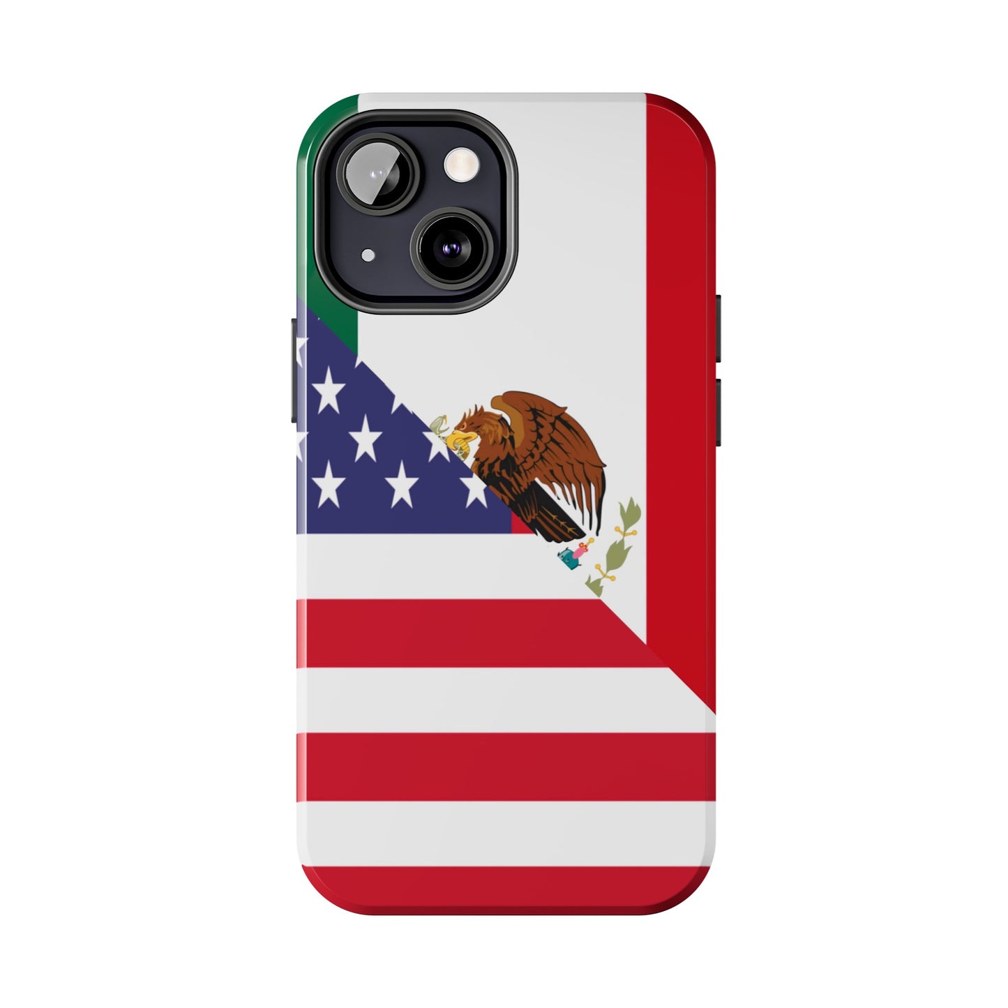 Mexican American Flag Mexico USA Tough Phone Cases