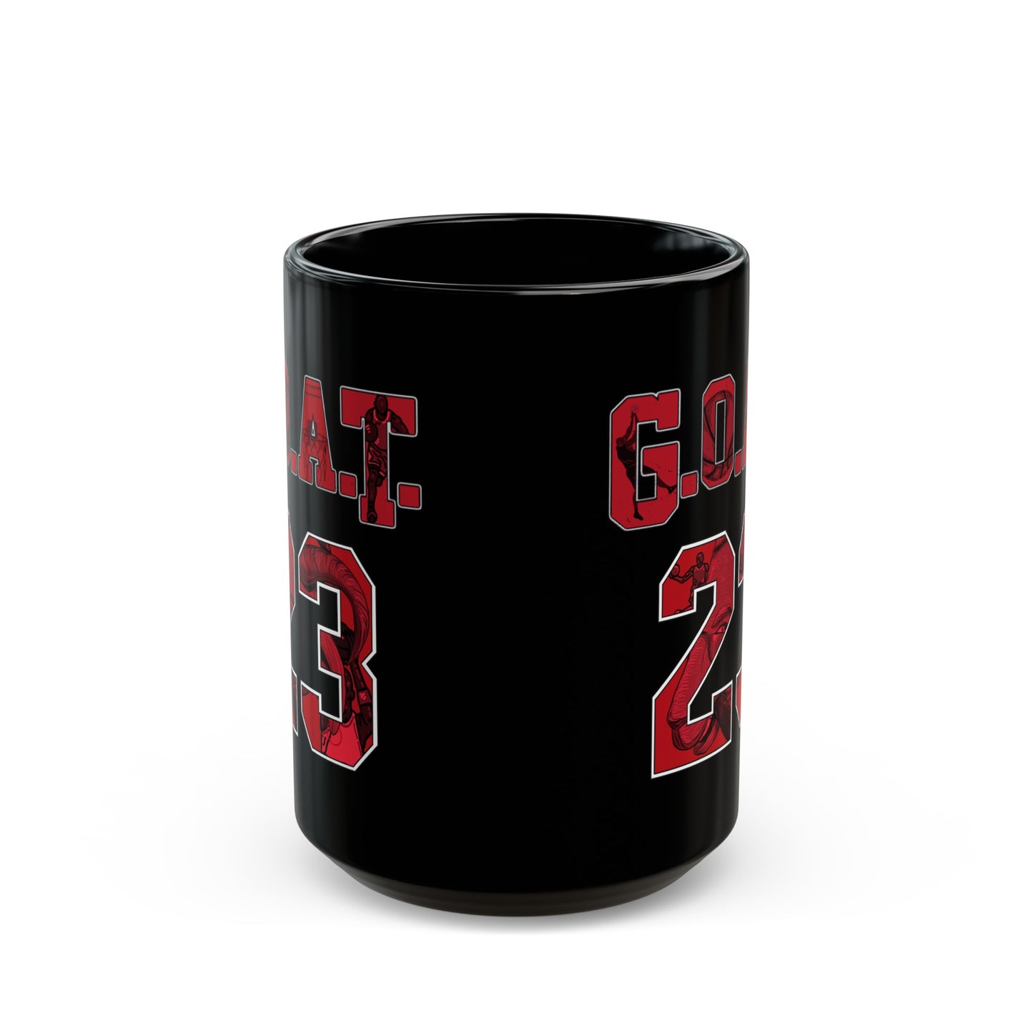 Goat 23 Bulls Black Mug (11oz, 15oz)