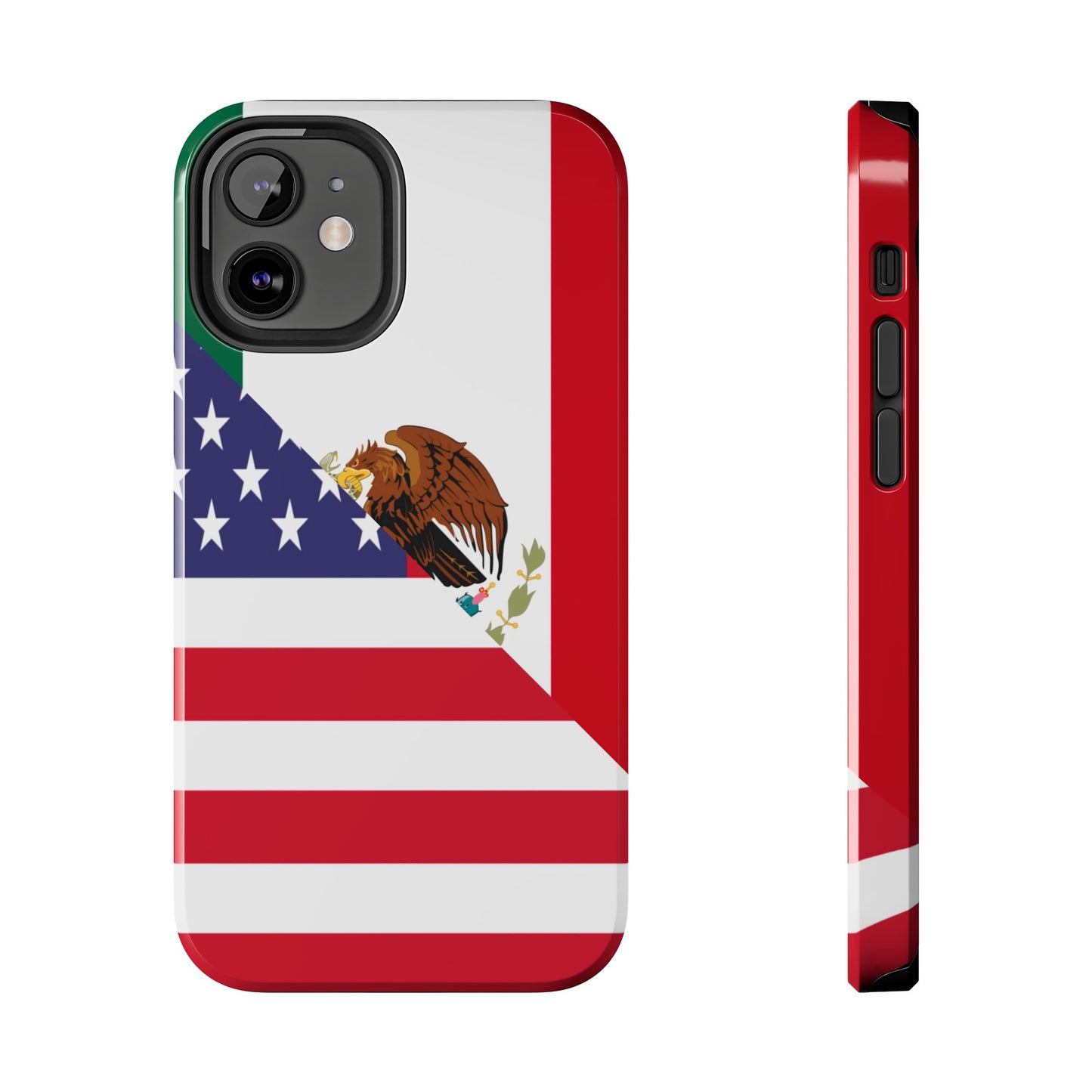 Mexican American Flag Mexico USA Tough Phone Cases