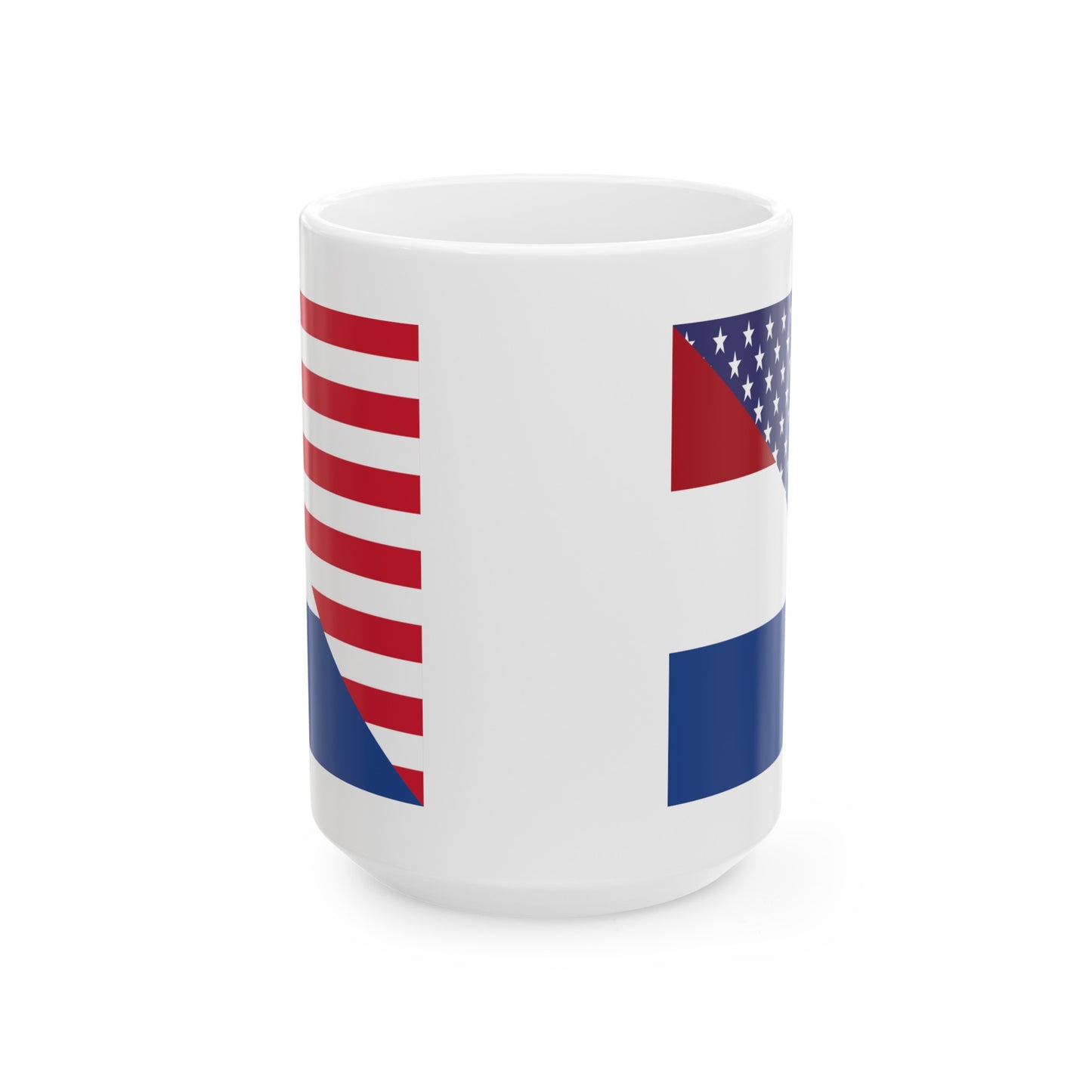 Netherlands American Flag USA Ceramic Mug 11oz, 15oz Cup