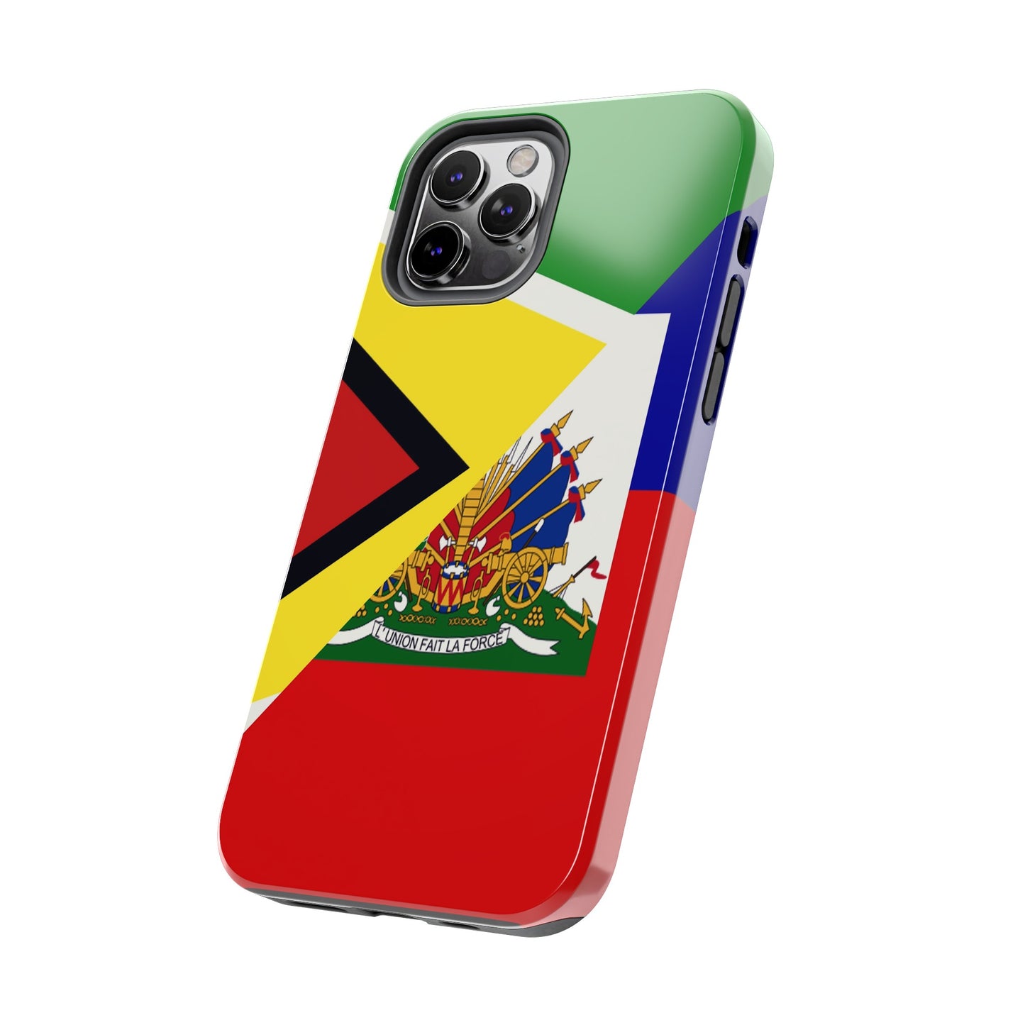 Haiti Guyana Flag Haitian Guyanese Tough Phone Cases