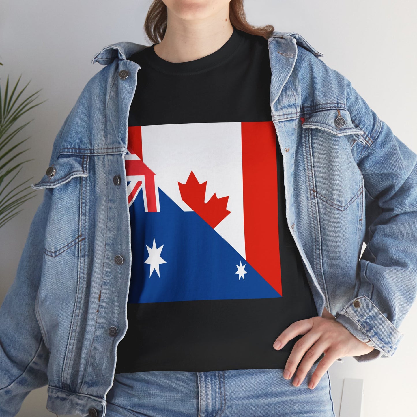 Canadian Australian Flag Shirt | Unisex Canada Australia Men Women TShirt