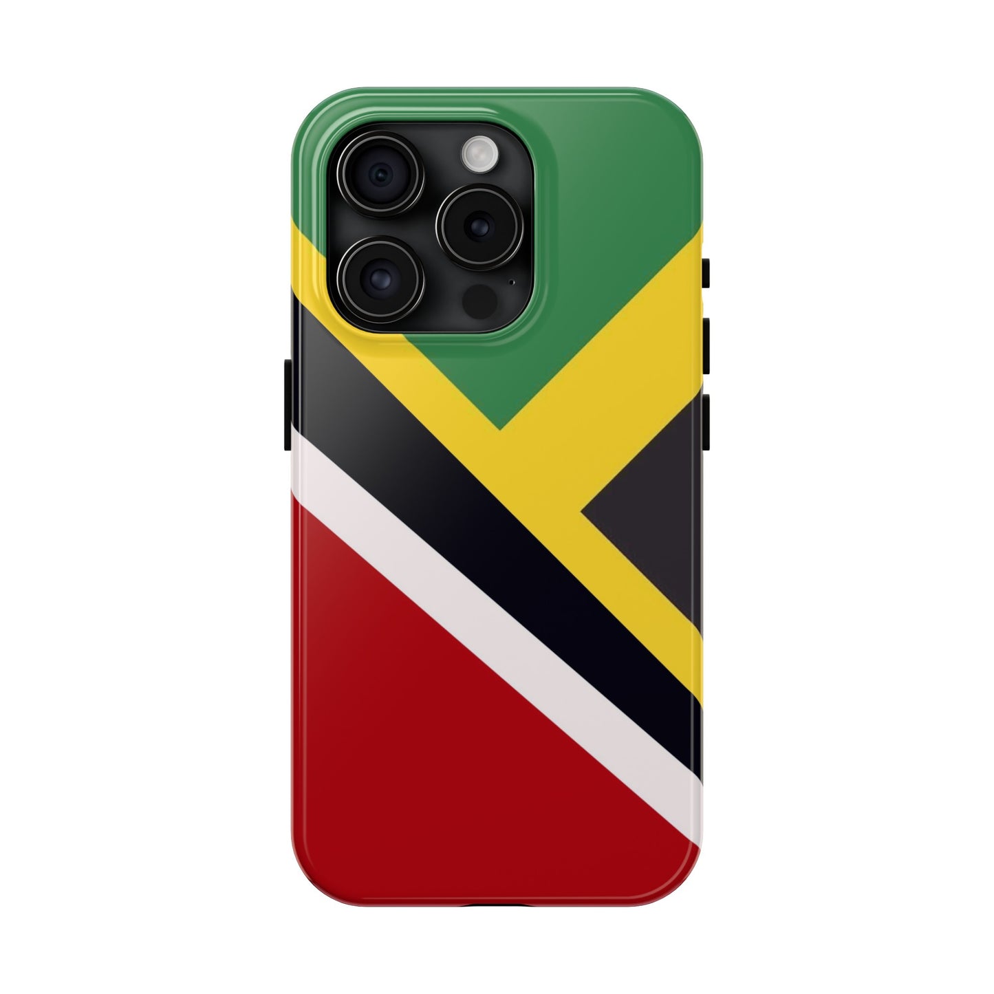 Jamaica Trinidad Flag Jamaican Trini Tough Phone Cases