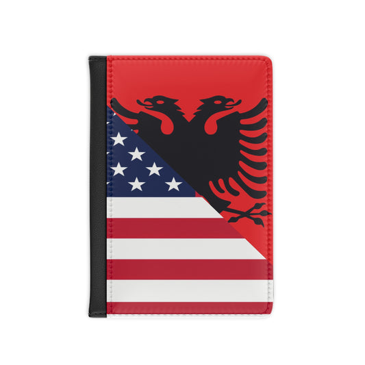 Albanian American Passport Cover | Albania USA Travel