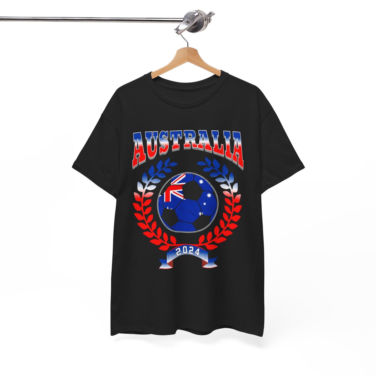 Australia 2024 Soccer Football Championship Games Australian Team T-Shirt | Unisex Tee Shirt