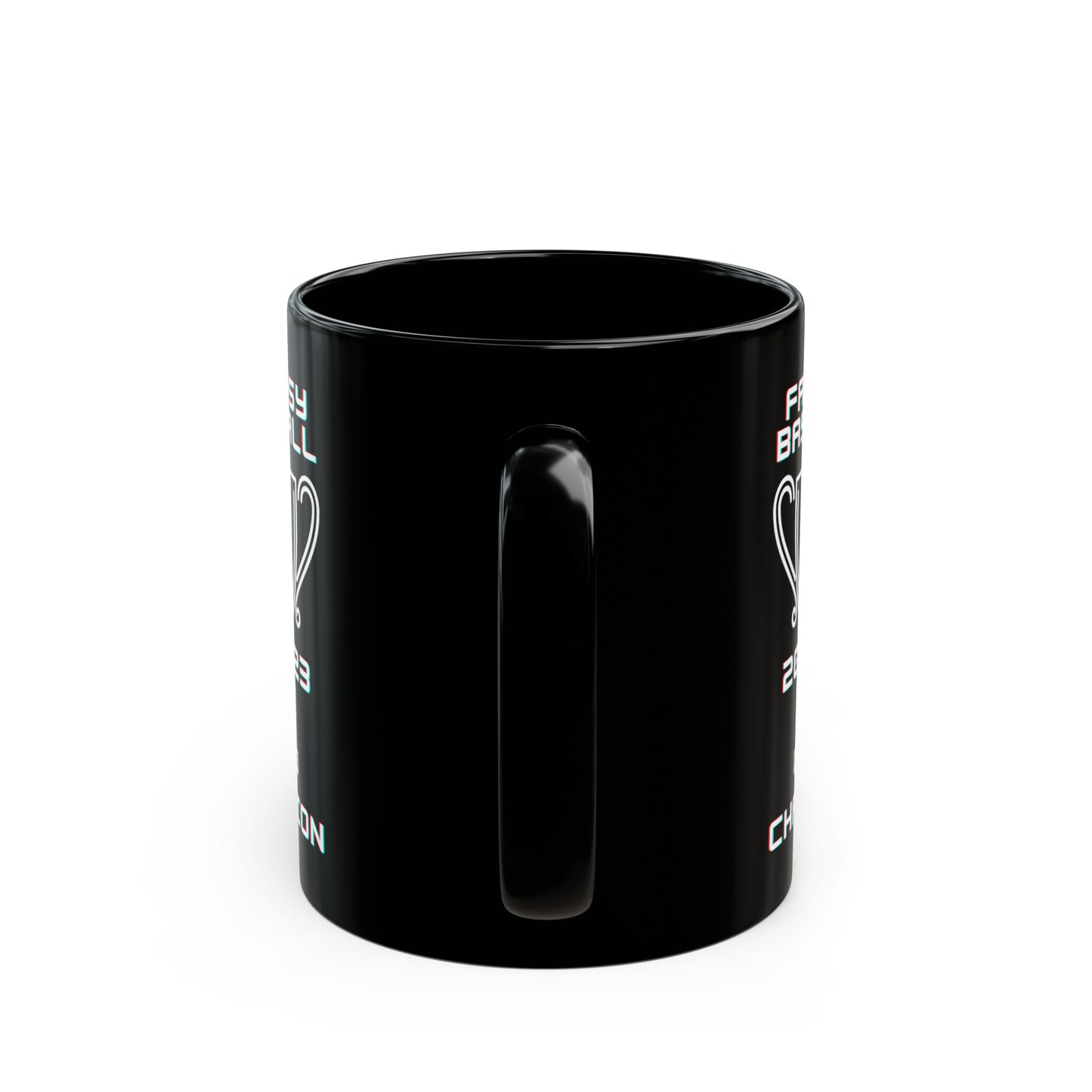 2023 Fantasy Baseball Champion Fantasy Champ Black Mug (11oz, 15oz)