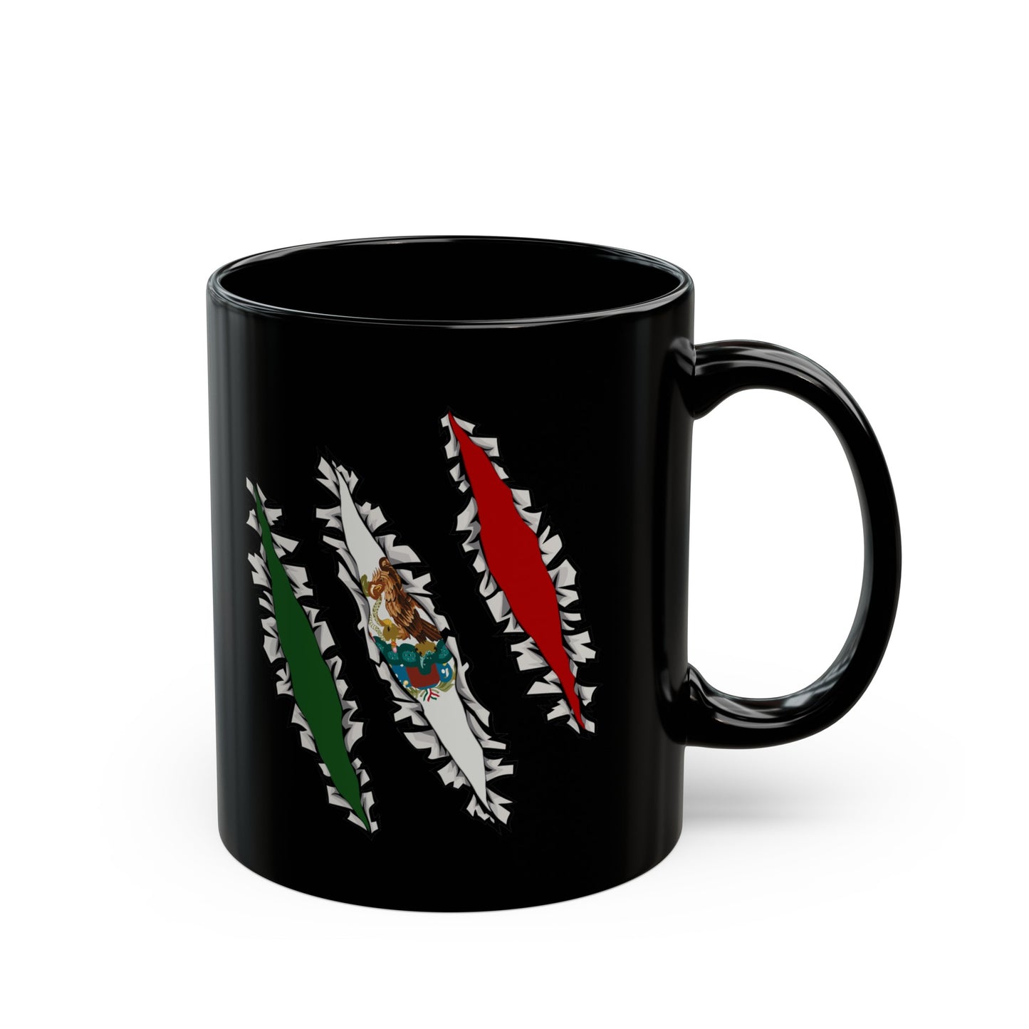 Mexico Slash Black Mug (11oz, 15oz)