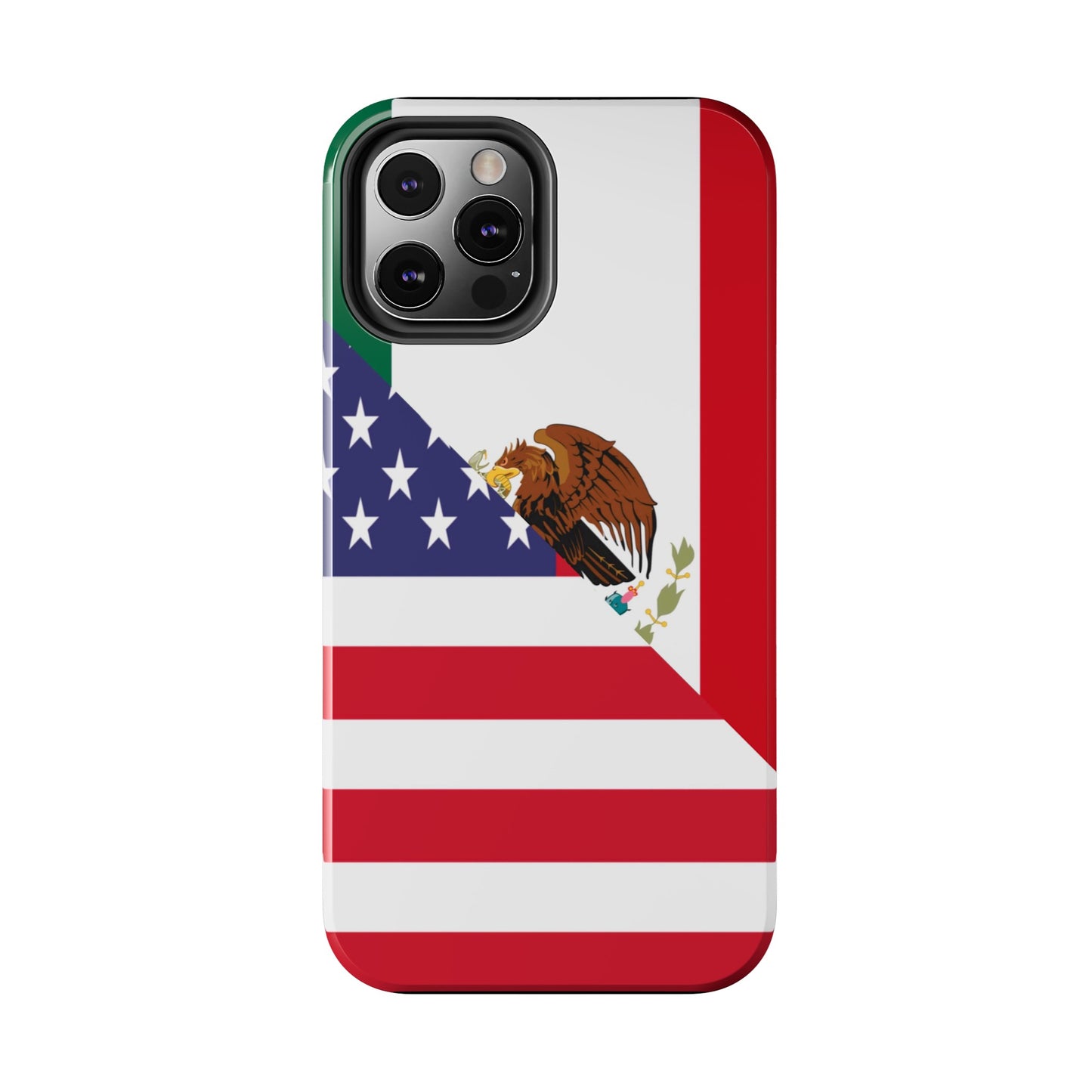 Mexican American Flag Mexico USA Tough Phone Cases