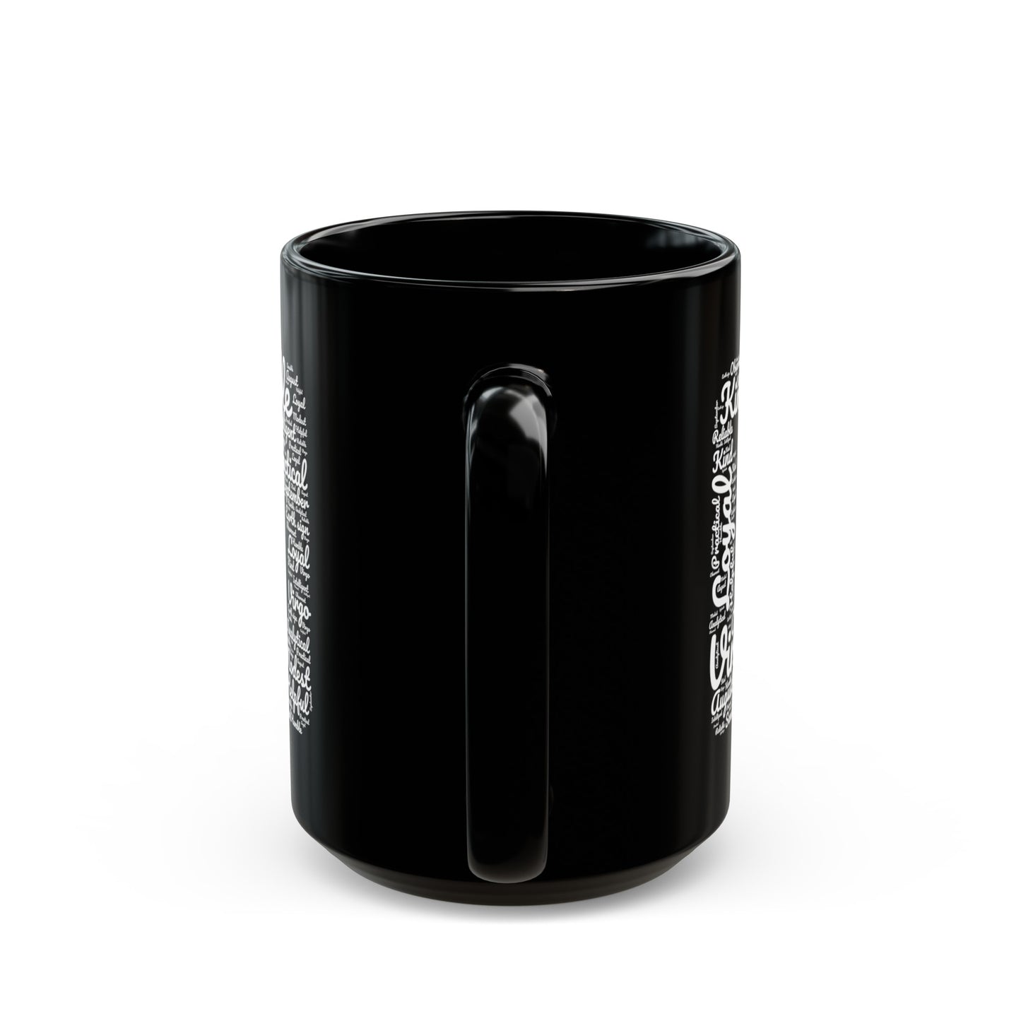 Virgo Zodiac Astrology Sign Traits White Black Mug (11oz, 15oz)