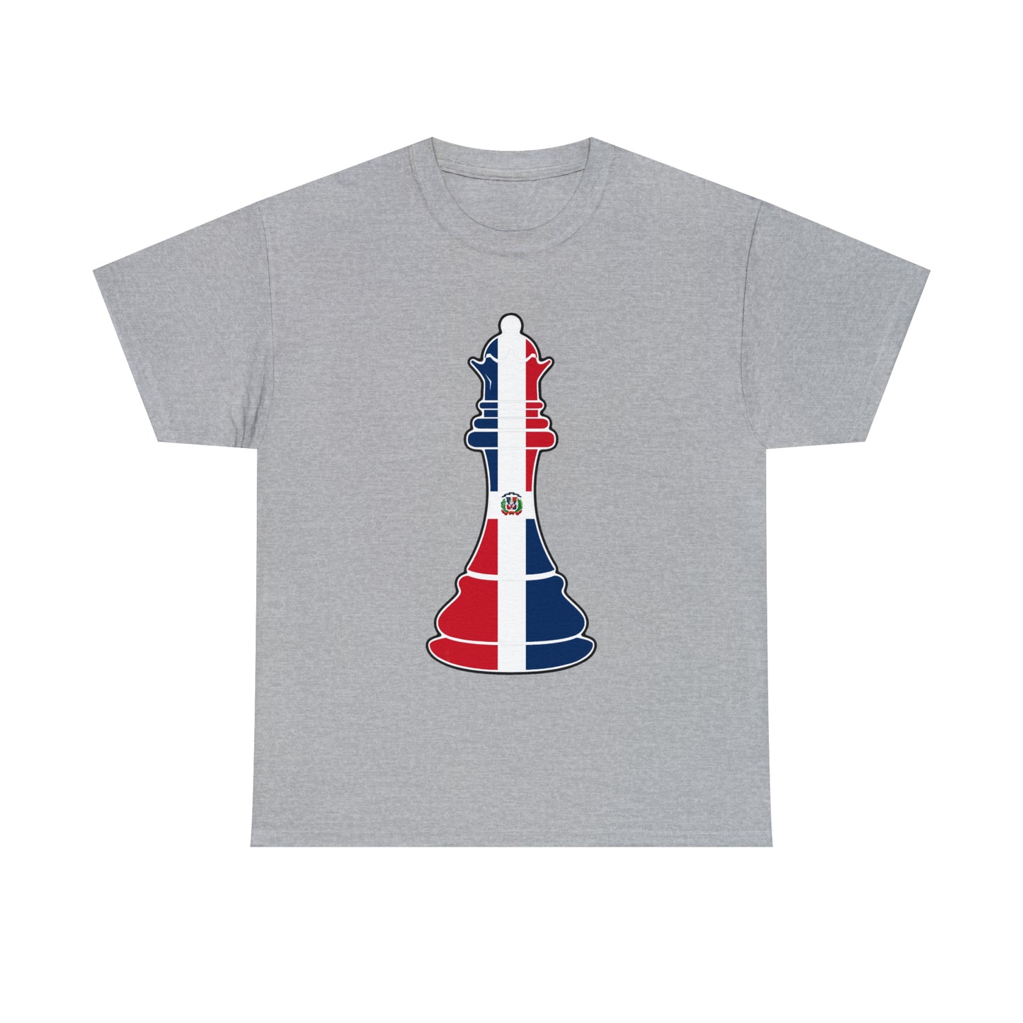 Dominican Republic Queen Flag Chess Piece DR T-Shirt | Unisex Tee Shirt