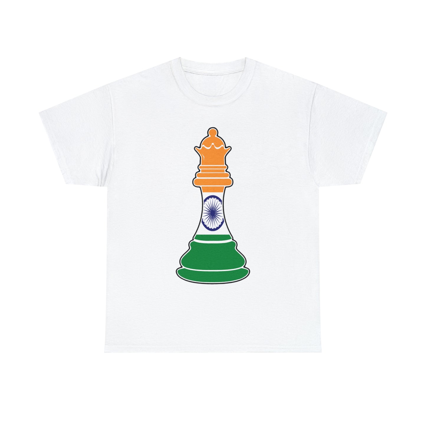 Indian Queen Flag Chess Piece India T-Shirt | Unisex Tee Shirt