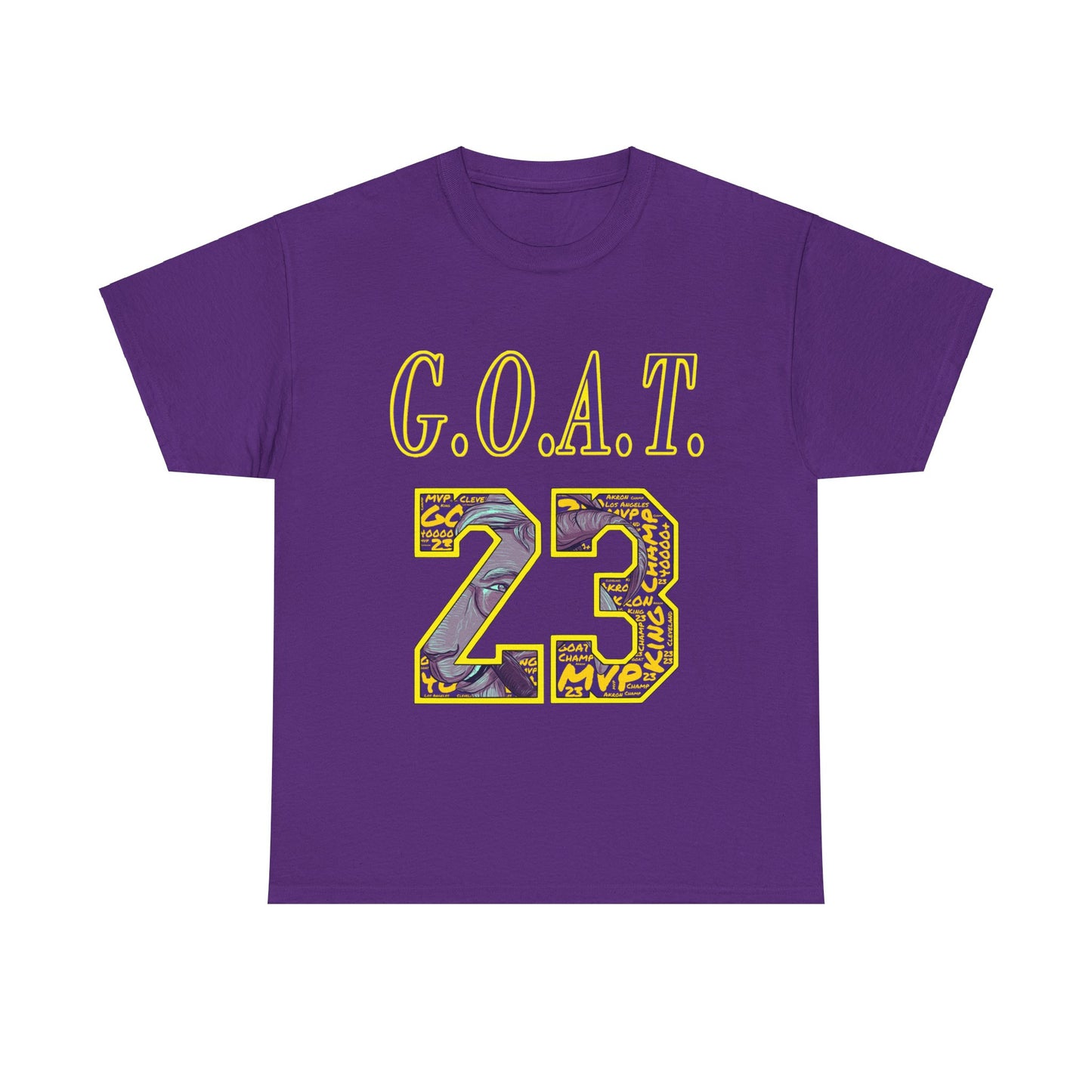 GOAT 23 T-Shirt | Los Angeles Basketball G.O.A.T Tee