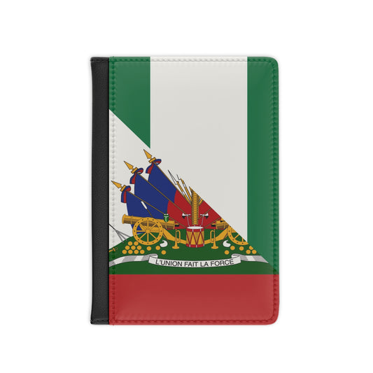 Haitian Nigerian Flag Haiti Nigeria Passport Cover