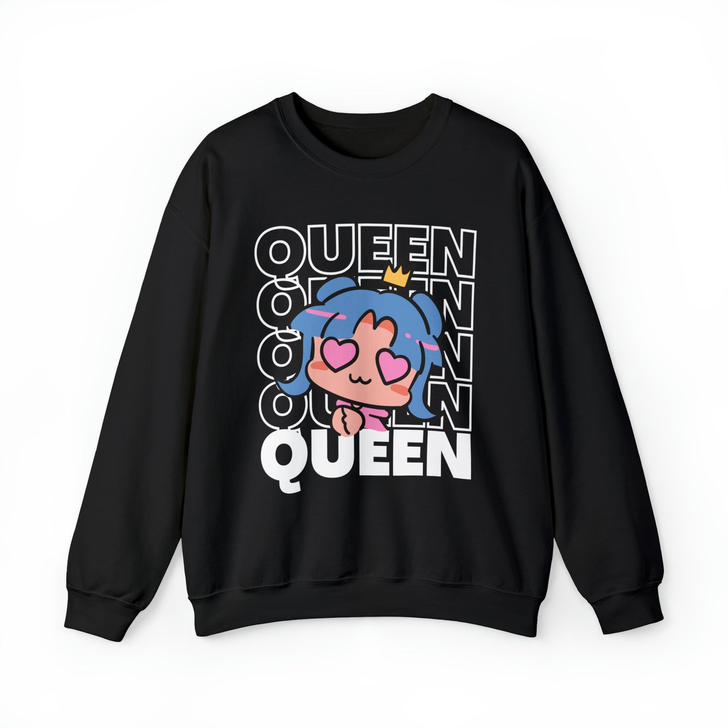 Anime Queen Royalty Crown Unisex Sweatshirt