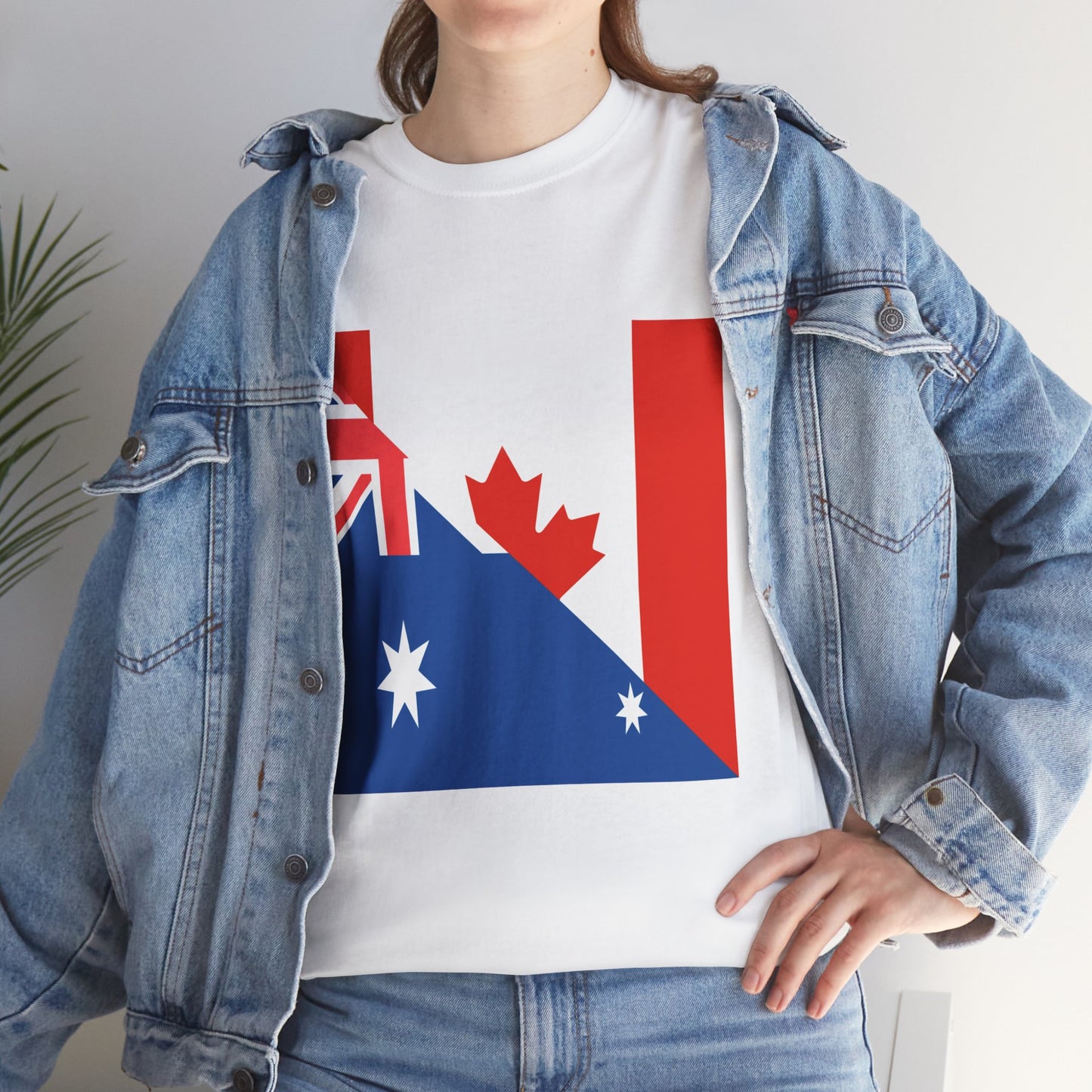 Canadian Australian Flag Shirt | Unisex Canada Australia Men Women TShirt