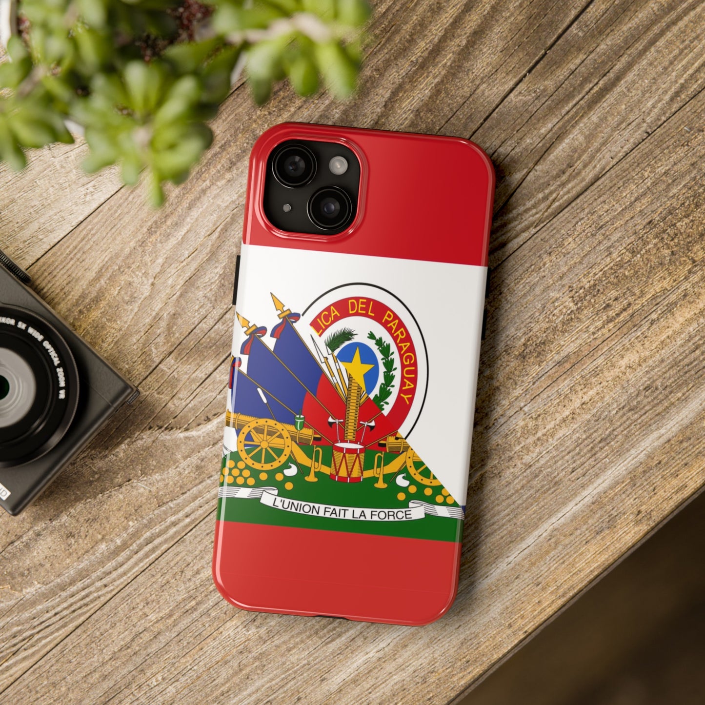 Haitian Paraguayan Flag | Haiti Paraguay Tough Phone Cases