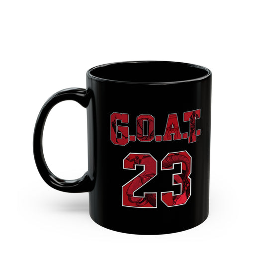 Goat 23 Bulls Black Mug (11oz, 15oz)